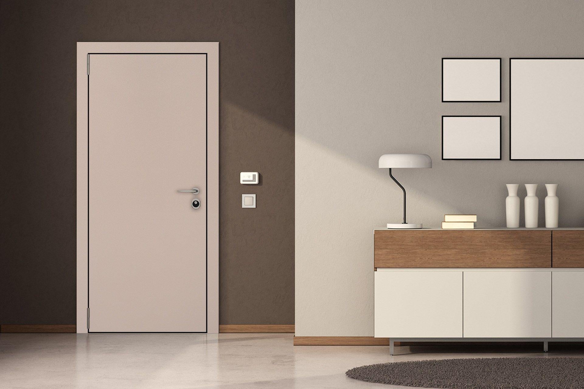 Khaki Plain Laminate 8x4 ft High Gloss 1 mm - 3521 SMR