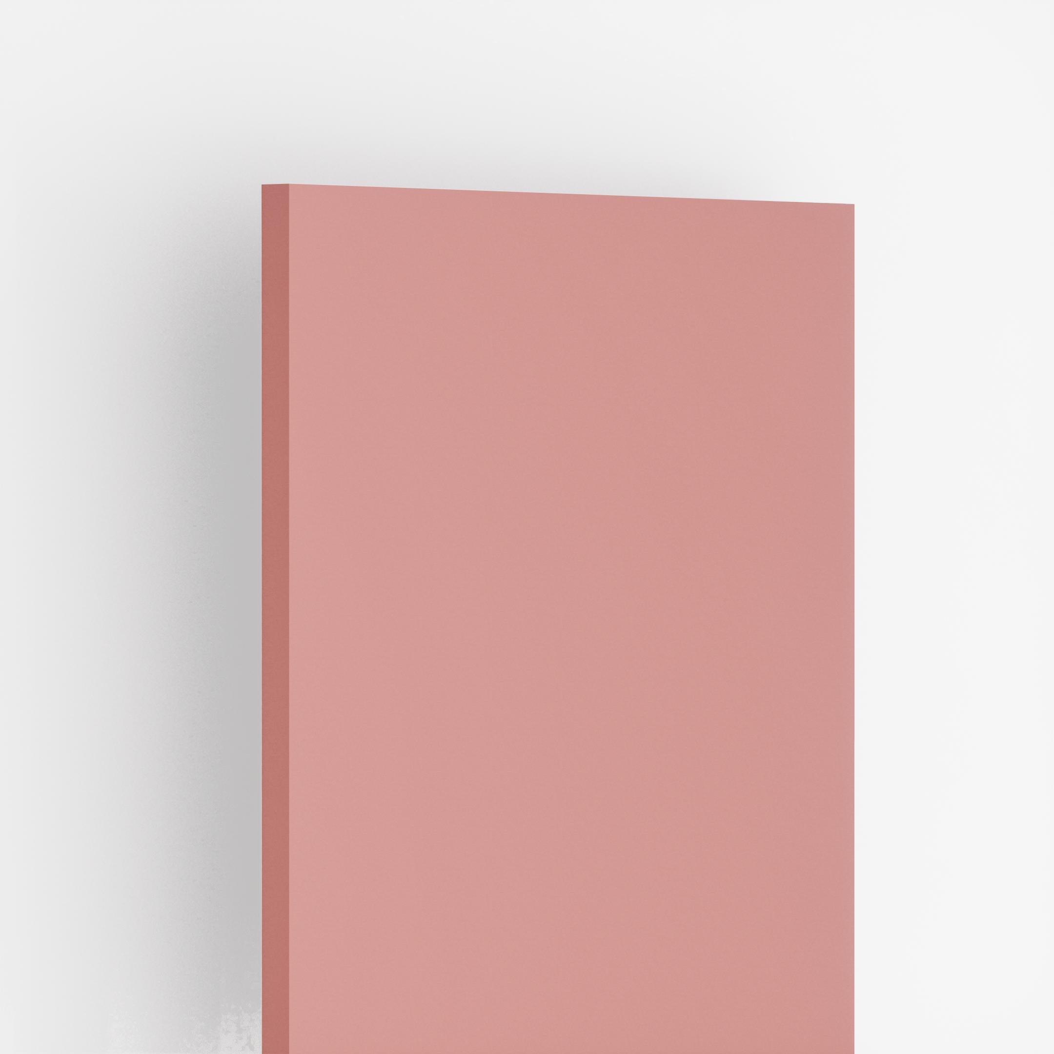 Pink Plain Laminate 8x4 ft Suede 1 mm - 3523 Blush
