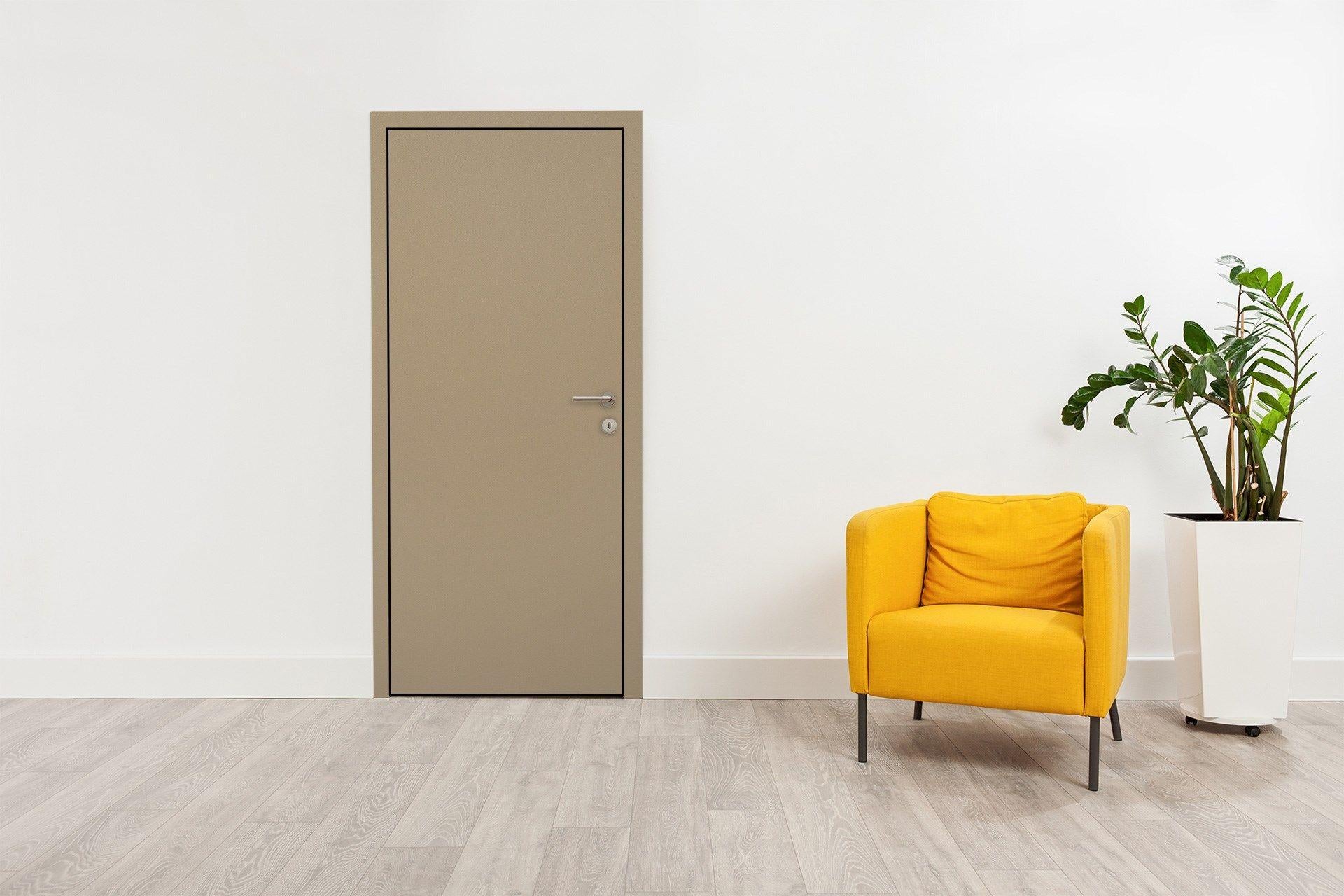 BarleyPonp Plain Laminate 8x4 ft Suede 1 mm - 3523 SUD