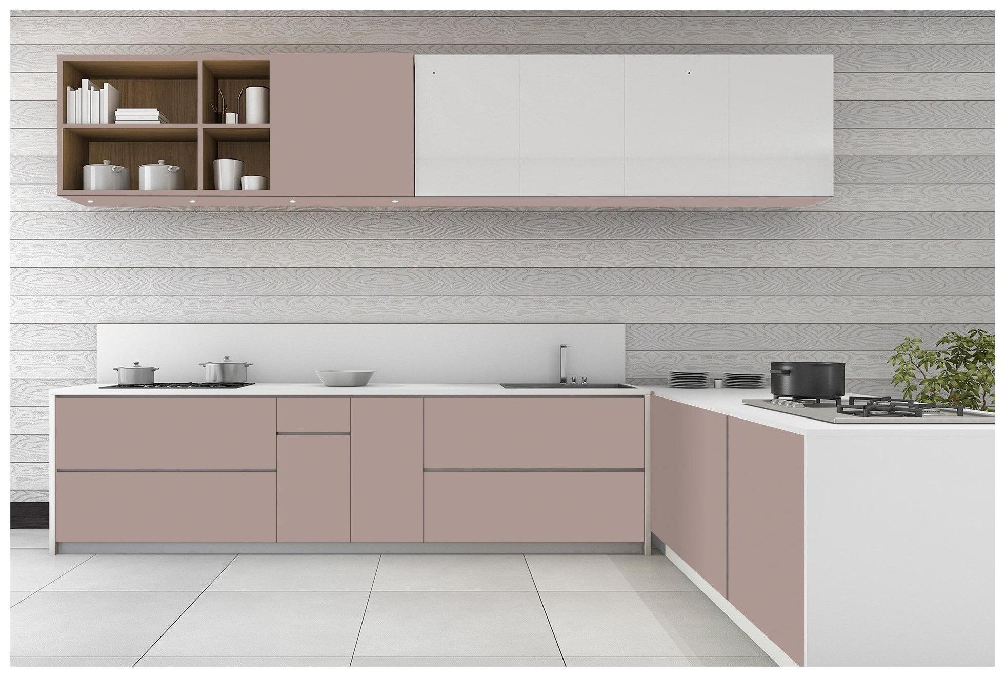 Clear Sand Plain Laminate 8x4 ft Suede 1 mm - 3525 SUD