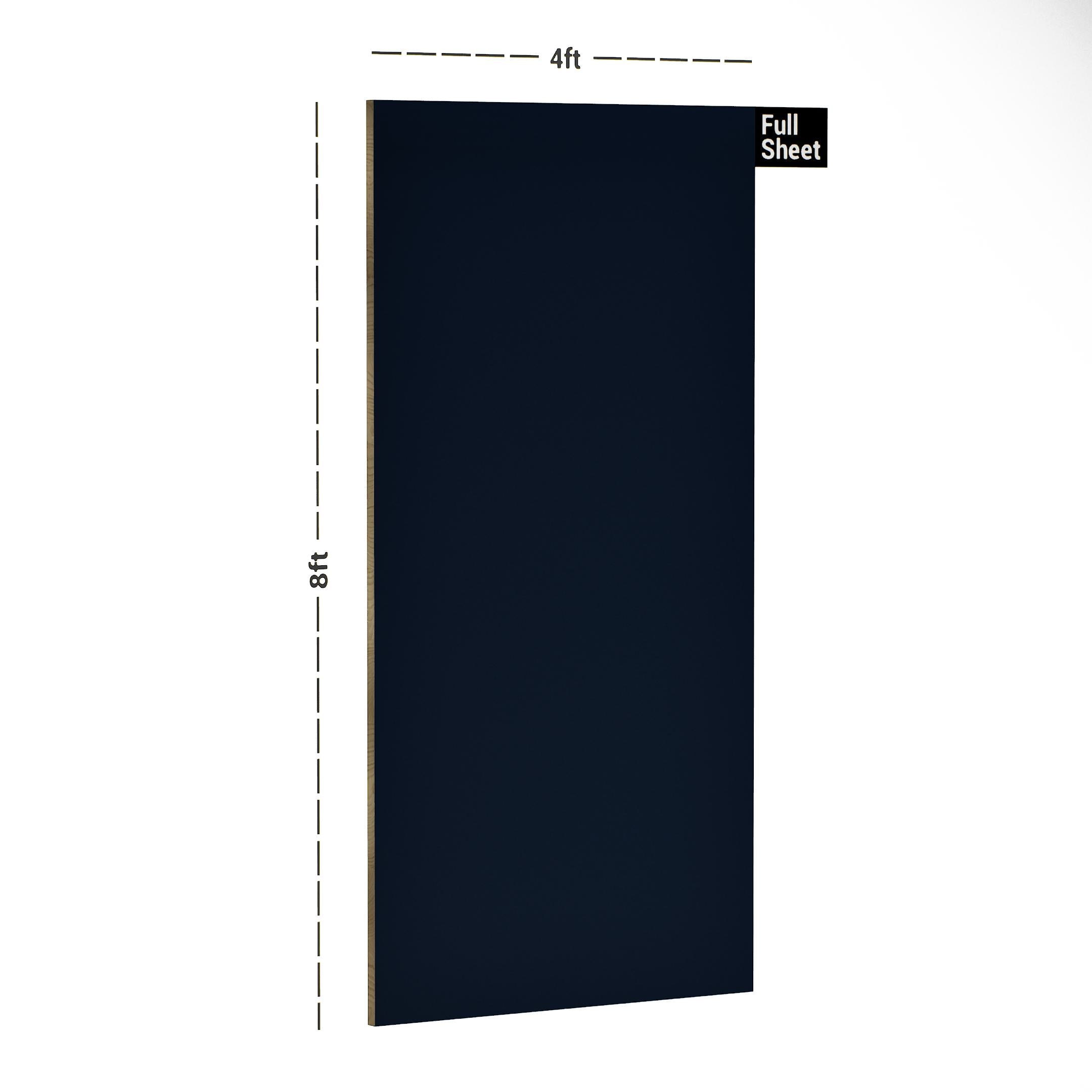 Backpack Blue Plain Laminate 8x4 ft High Gloss 1 mm - 3526 SLG