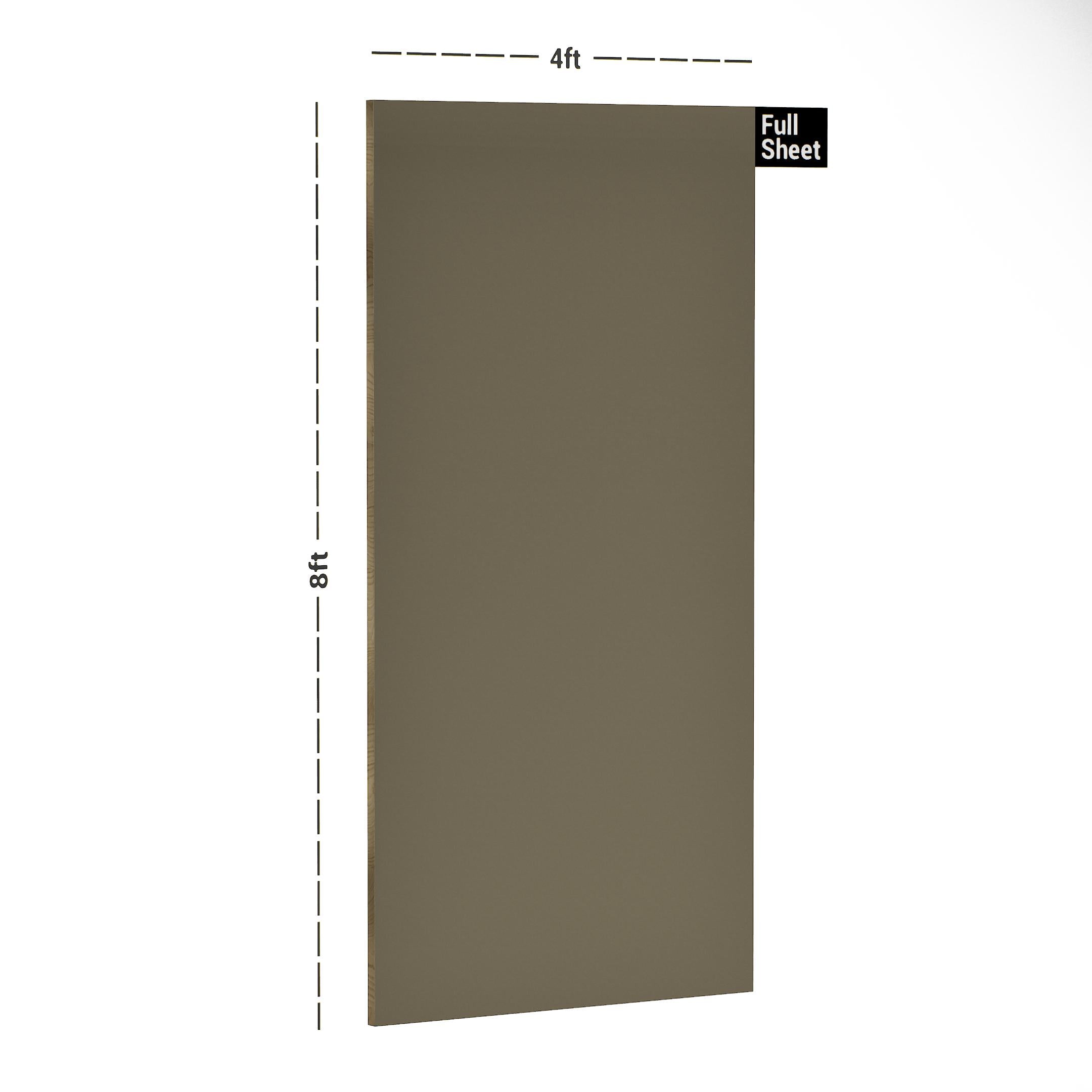 Tan Plain Laminate 8x4 ft Super Matte 1 mm - 3528 SMT