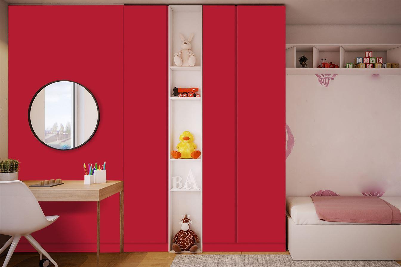 Petal Pink Plain Laminate 8x4 ft High Gloss 1 mm - 3542 NGL