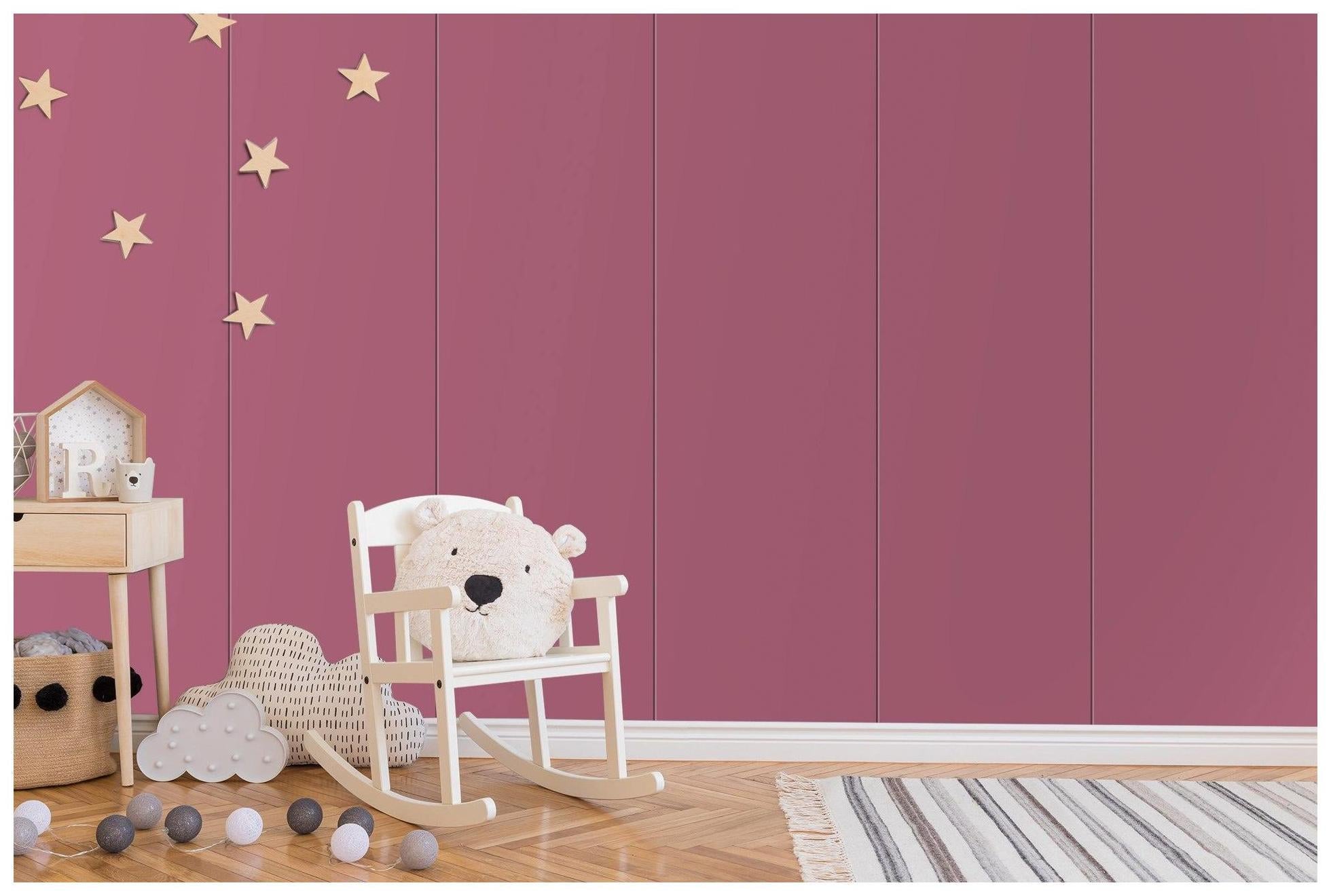 Roseate Plain Laminate 8x4 ft High Gloss 1 mm - 3543 SMR