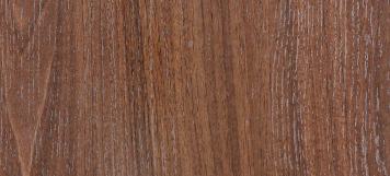 Brown wood grain laminate with textured finish and visible wood pattern and grain details