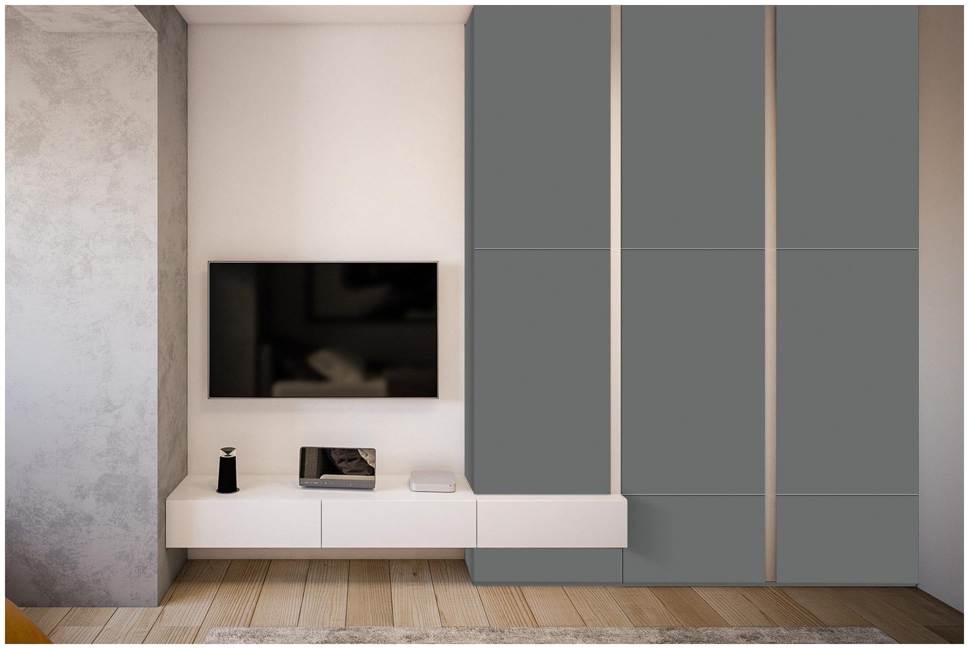 Nickel Grey Plain Laminate 8x4 ft Suede 1 mm - 3553 SUD