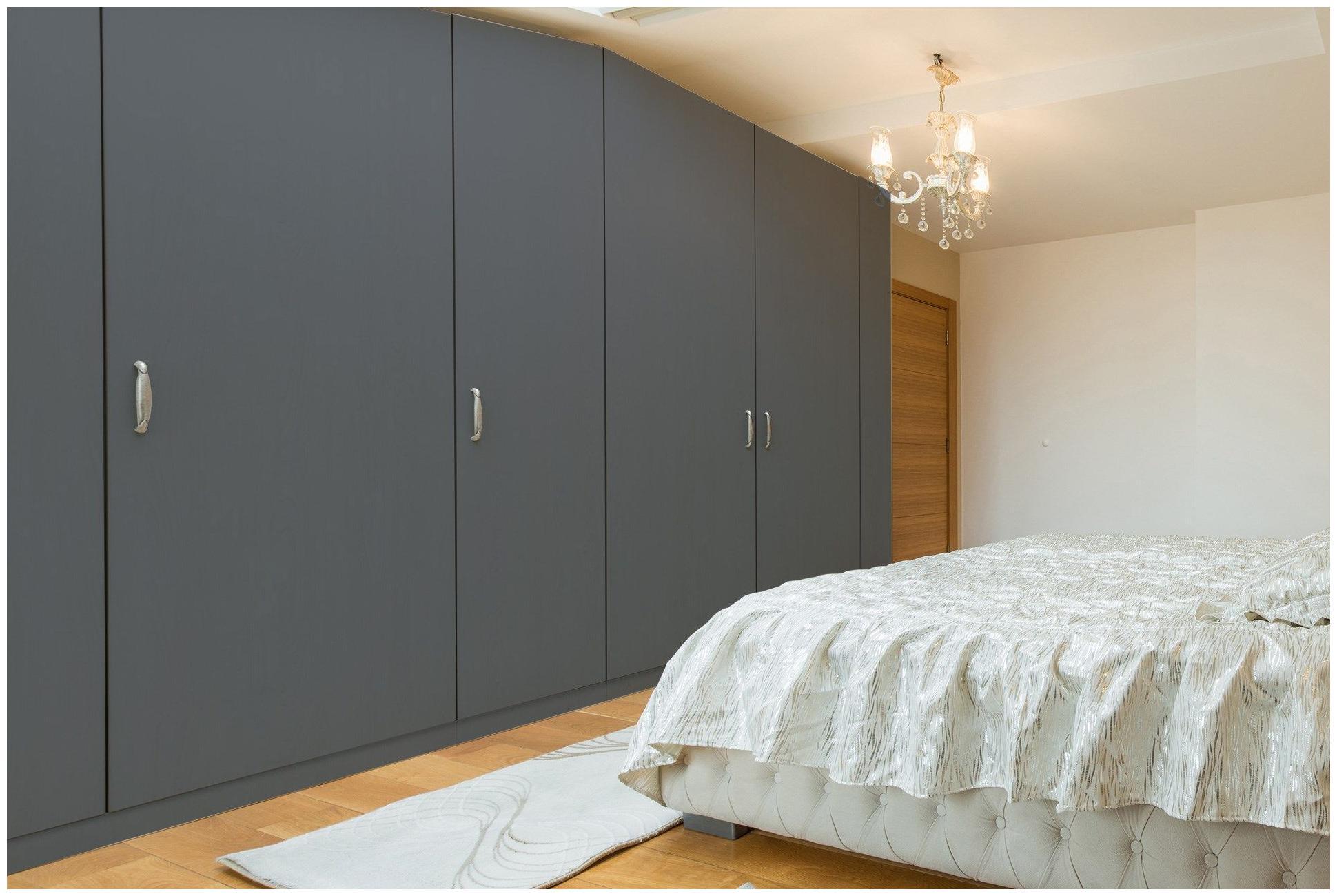 Fashion Grey Plain Laminate 8x4 ft Suede 1 mm - 3560 SUD