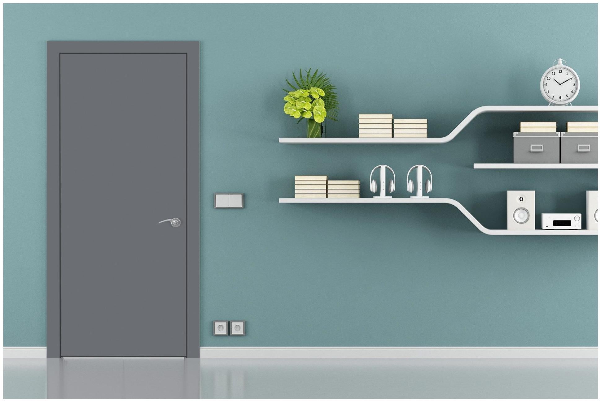 Fashion Grey Plain Laminate 8x4 ft Suede 1 mm - 3560 SUD