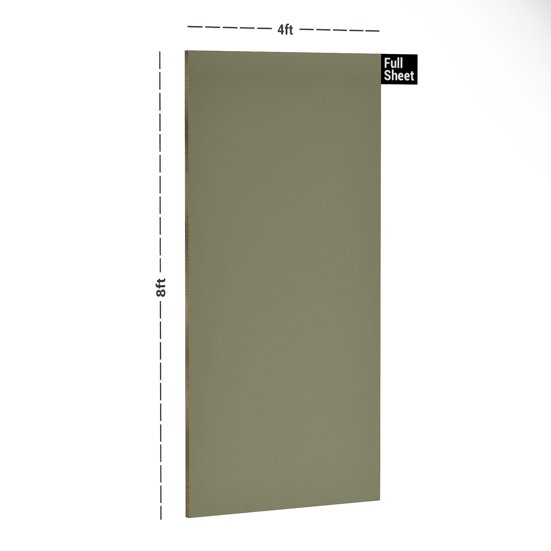 Grey Out Plain Laminate 8x4 ft High Gloss 1 mm - 3561 NGL
