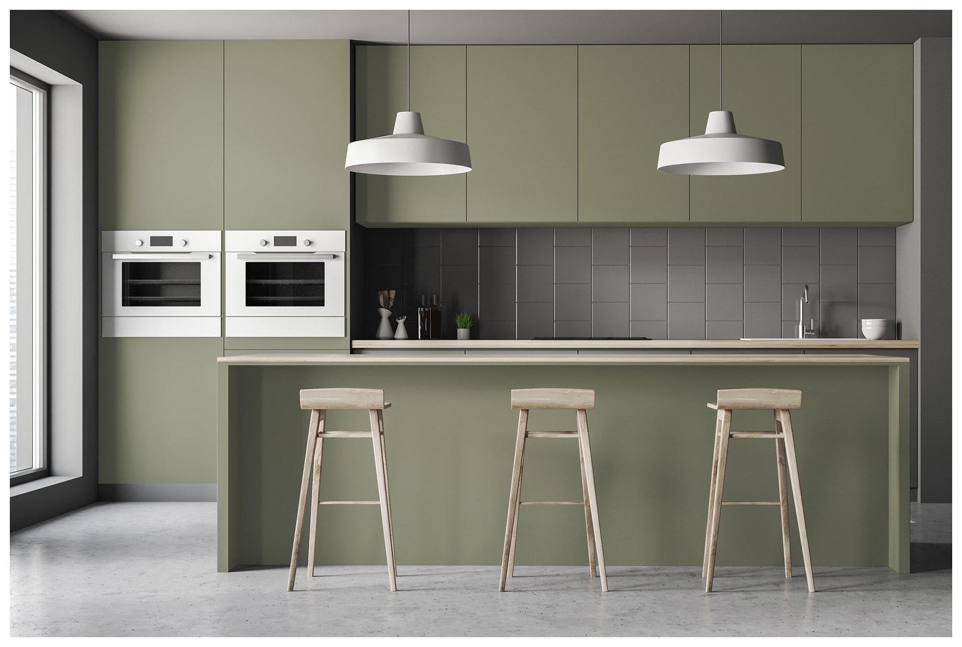 Grey Out Plain Laminate 8x4 ft High Gloss 1 mm - 3561 NGL