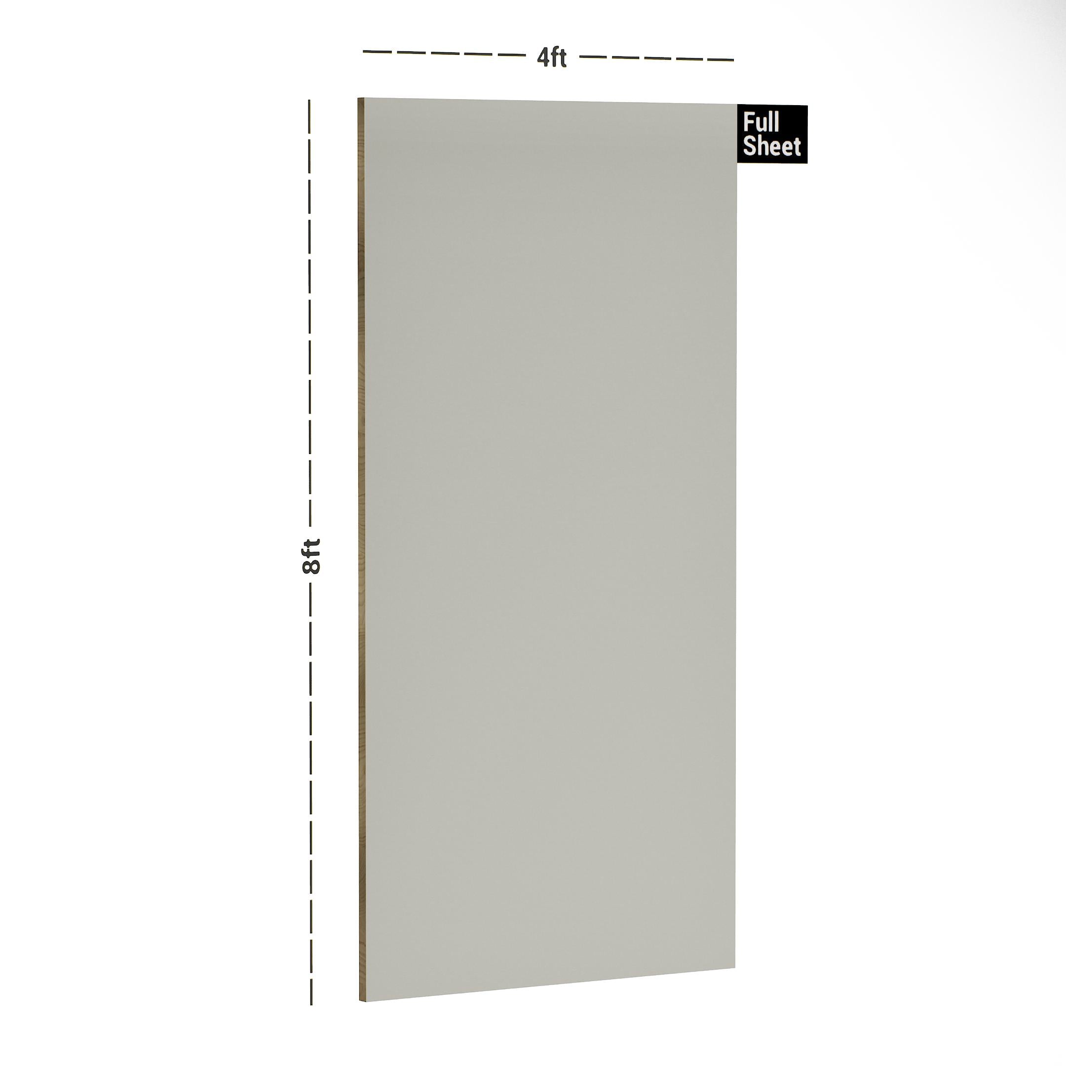 Pearly Mist Plain Laminate 8x4 ft Suede 1 mm - 3562 SUD