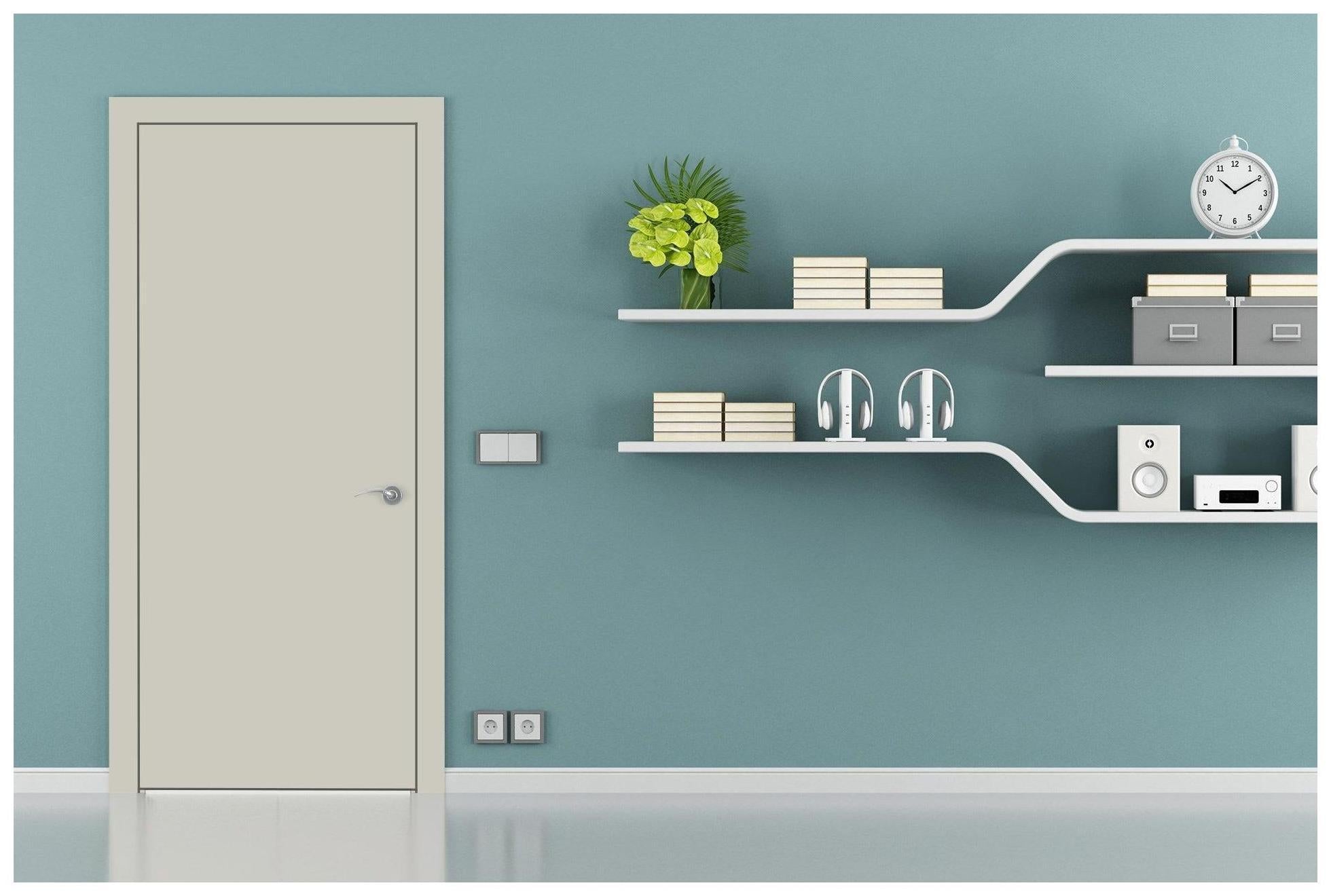 Pearly Mist Plain Laminate 8x4 ft Suede 1 mm - 3562 SUD