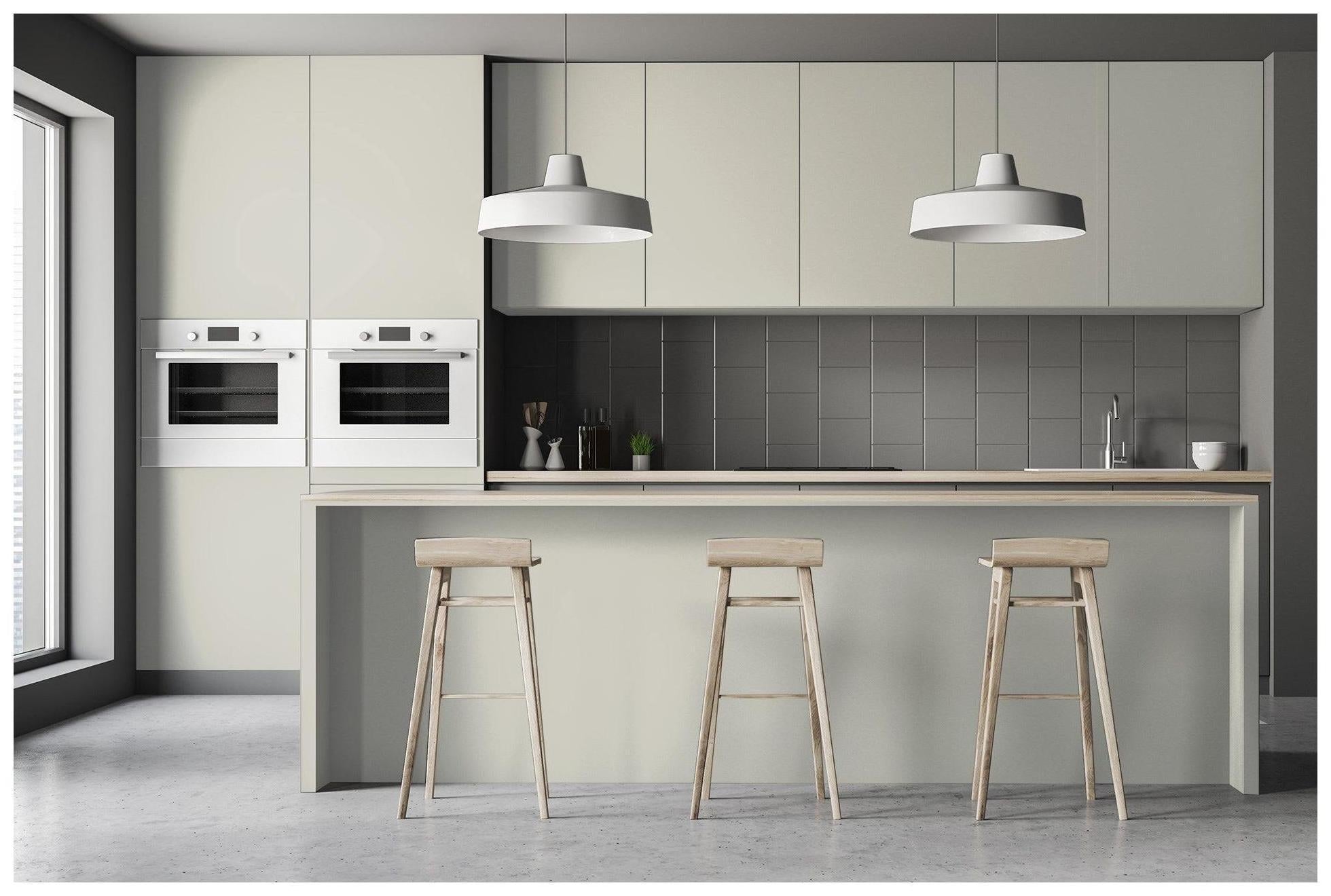 Pearly Mist Plain Laminate 8x4 ft Suede 1 mm - 3562 SUD