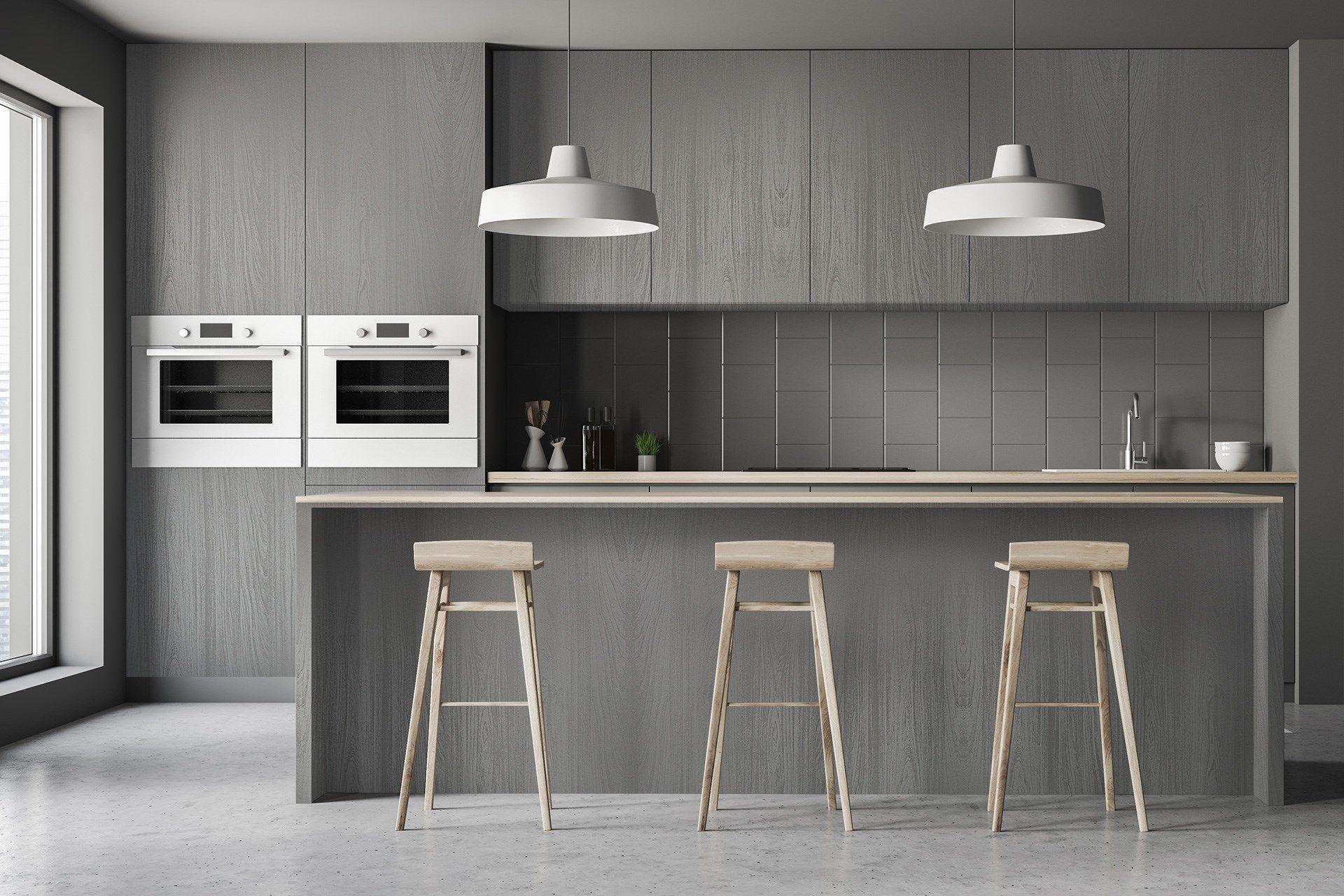 Porpoise Grey Wood Laminate 8x4 ft Texture 1 mm - 3563 PWD