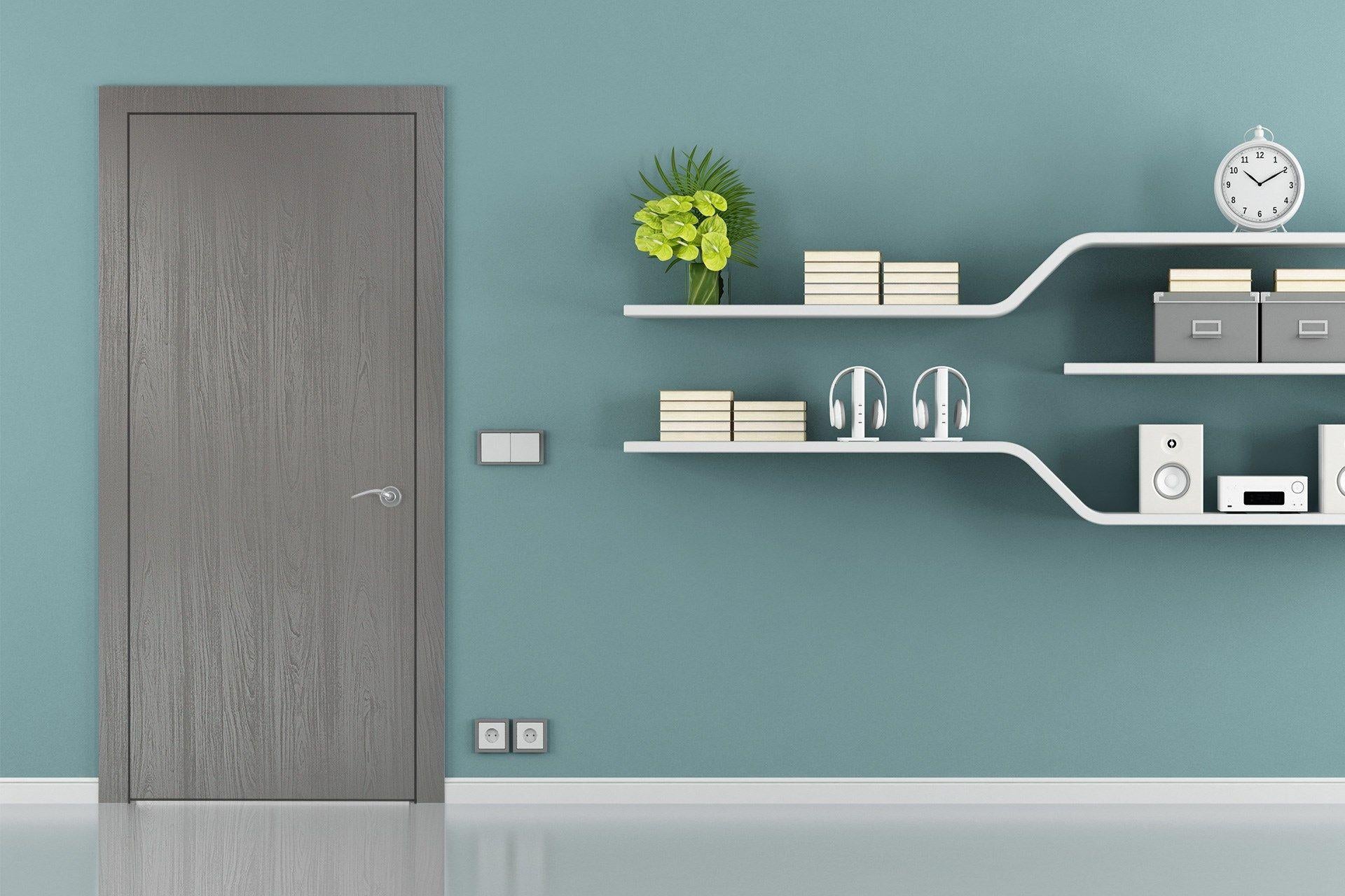 Porpoise Grey Wood Laminate 8x4 ft Texture 1 mm - 3563 PWD