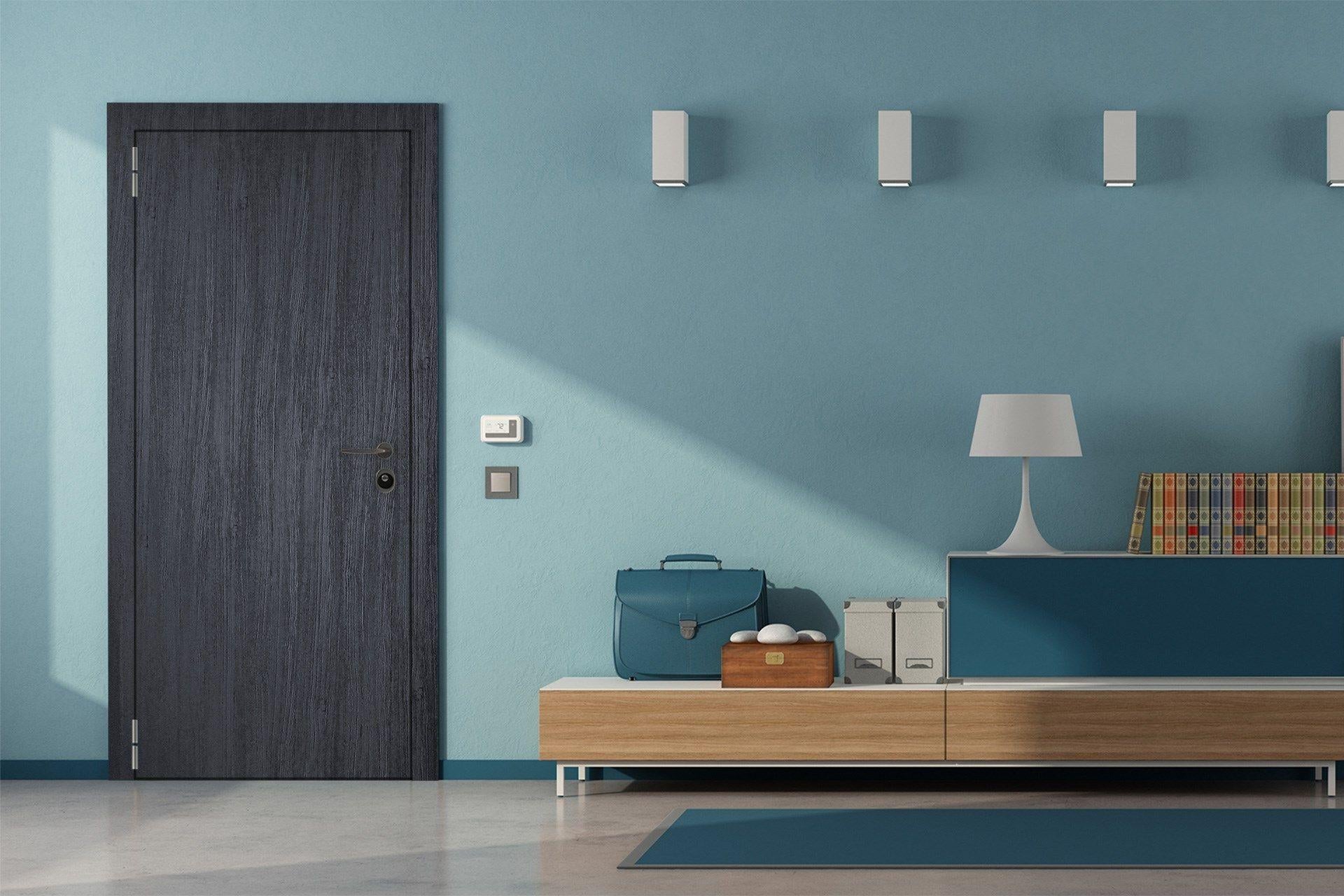 Newmika Fossil Grey 8x4 ft Texture wood laminates Black 3564_BRS