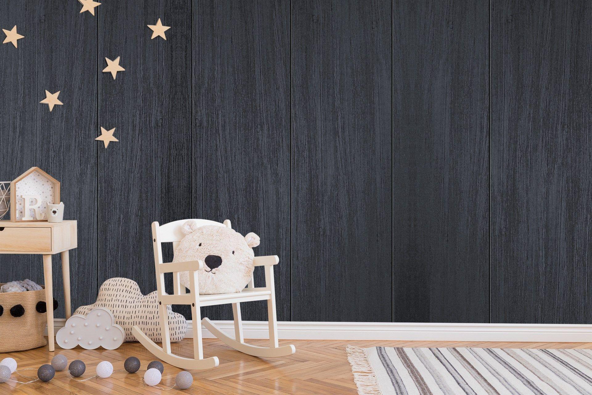 Newmika Fossil Grey 8x4 ft Texture wood laminates Black 3564_BRS