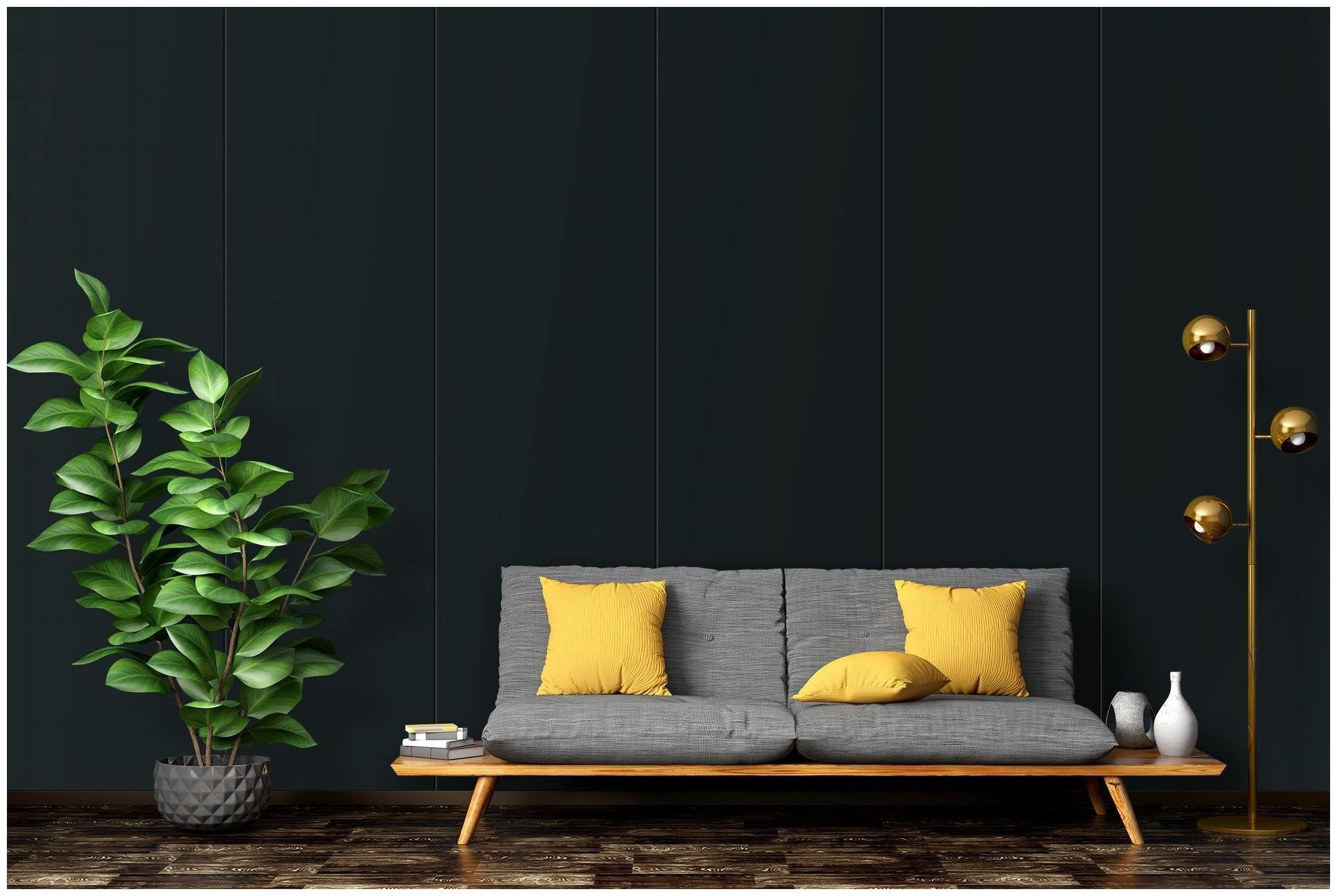 Fossil Grey Plain Laminate 8x4 ft High Gloss 1 mm - 3564 NGL