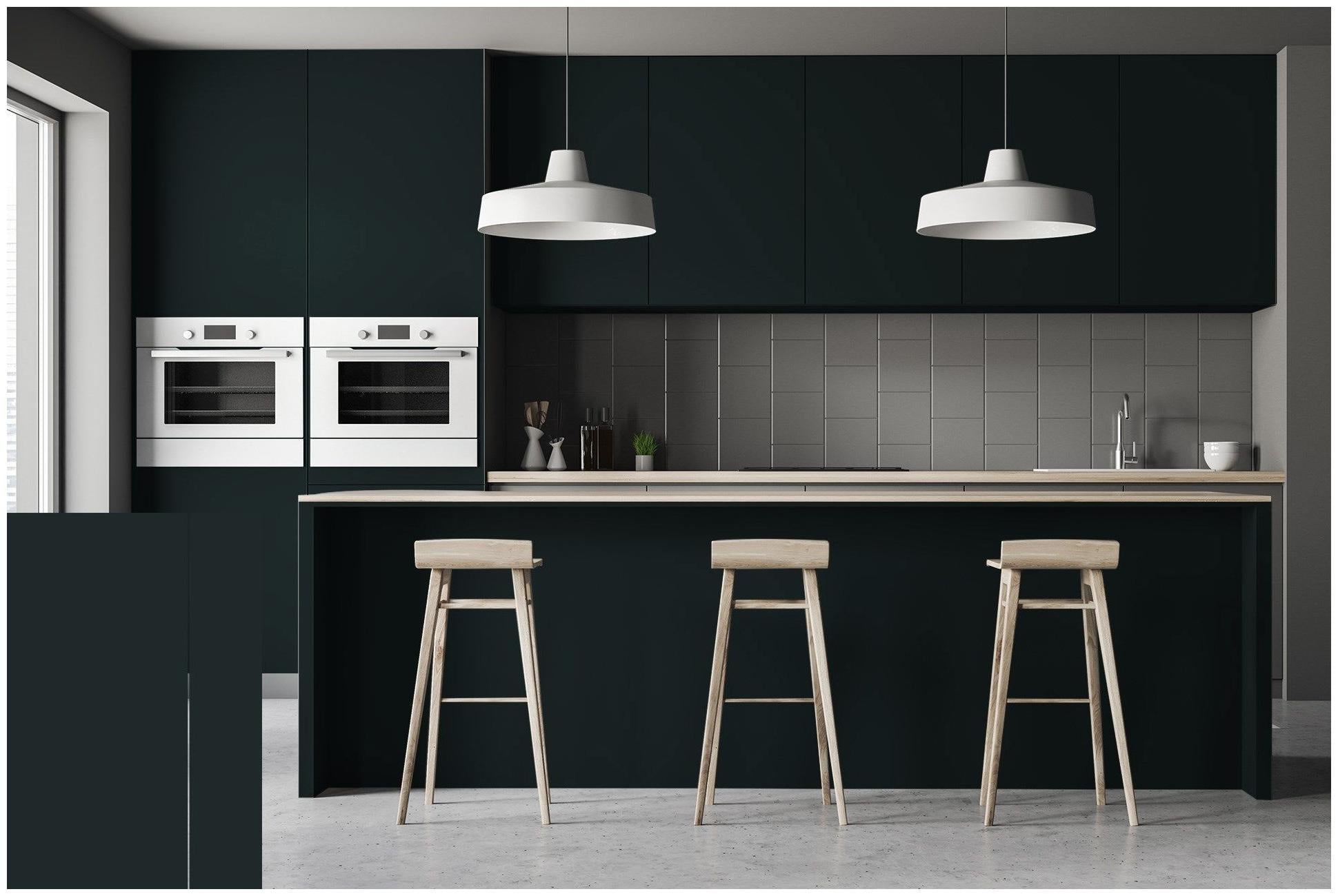 Fossil Grey Plain Laminate 8x4 ft Suede 1 mm - 3564 SUD