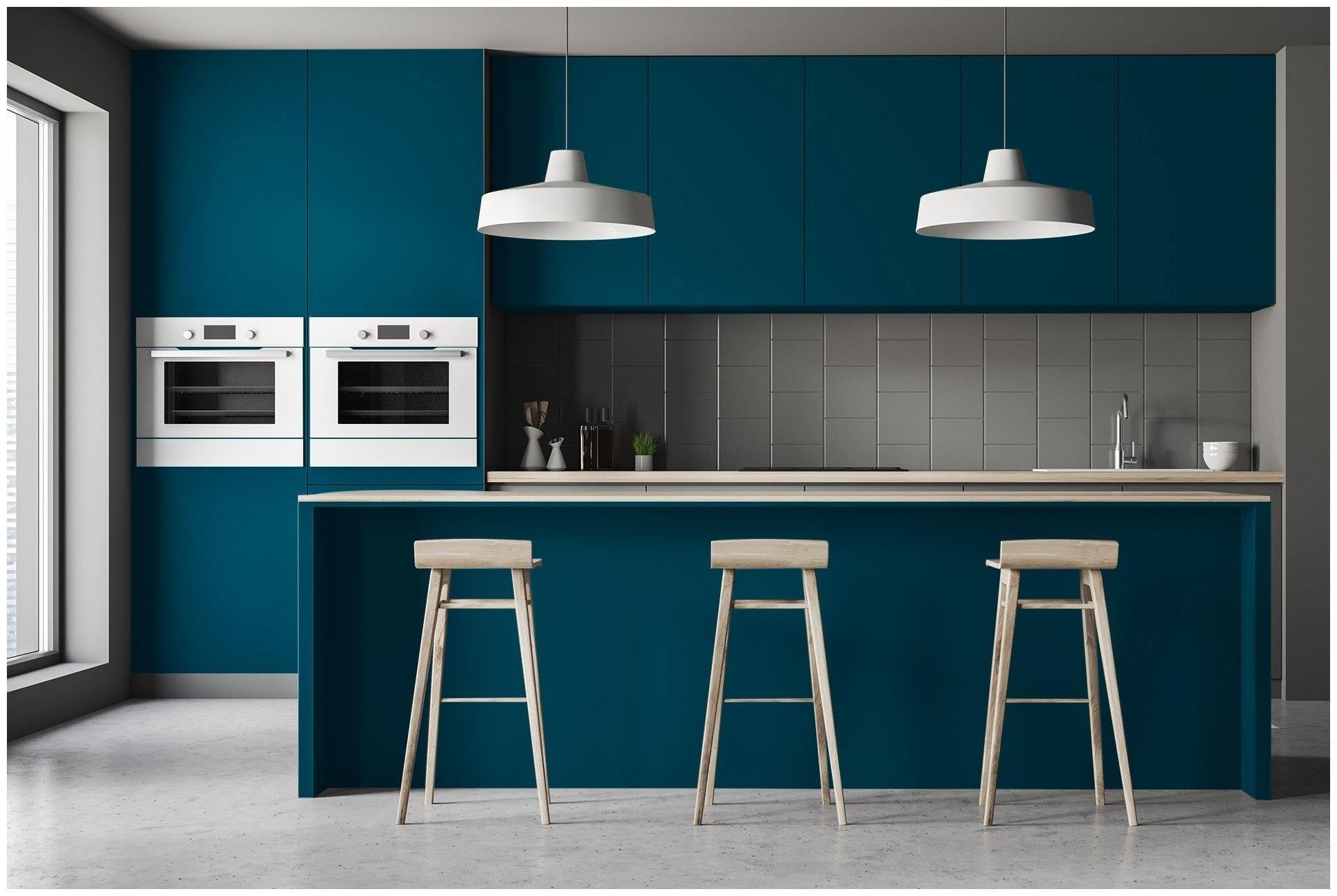 Castleton Green Plain Laminate 8x4 ft High Gloss 1 mm - 3569 SMR
