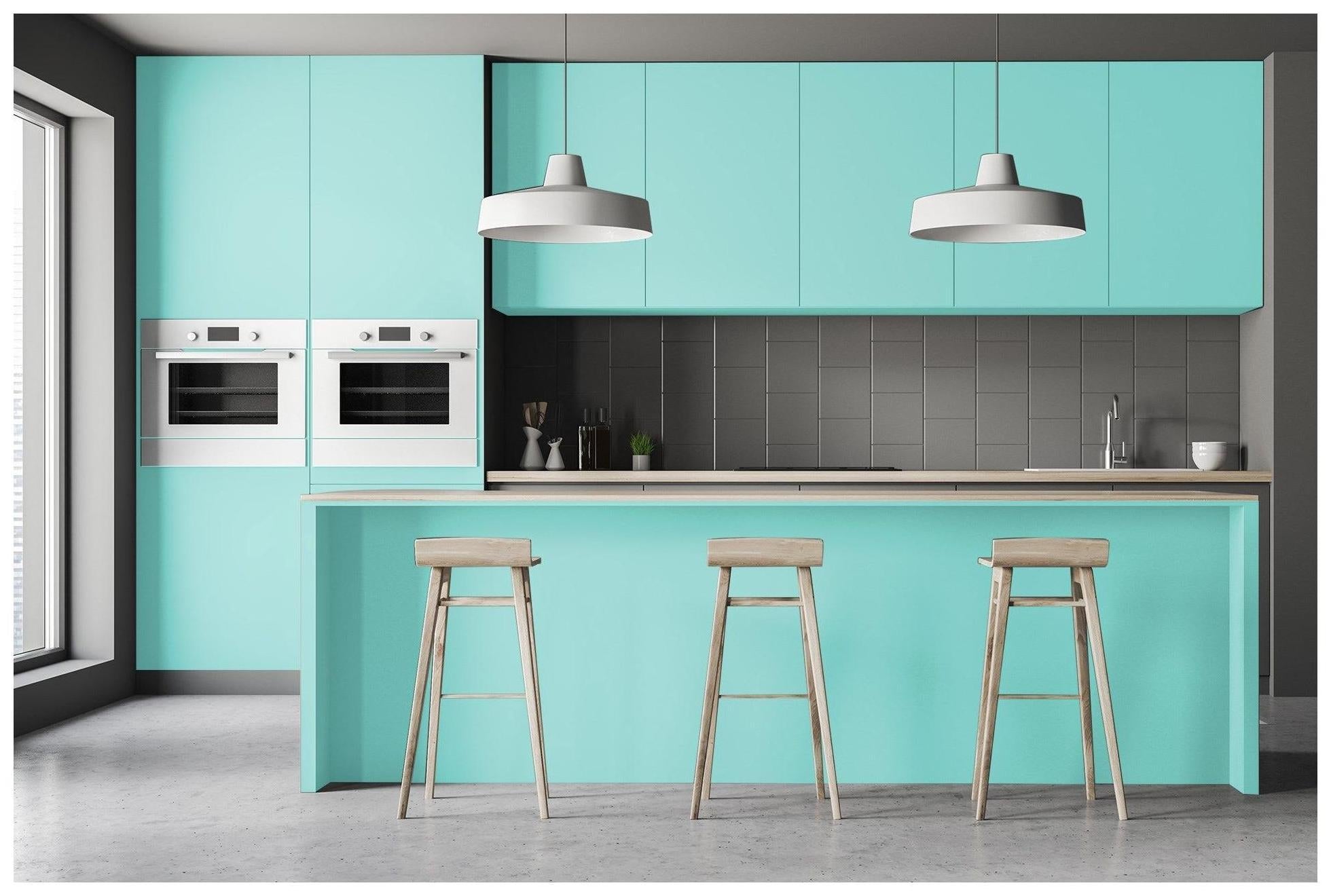 Celeste Plain Laminate 8x4 ft Suede 1 mm - 3570 SUD