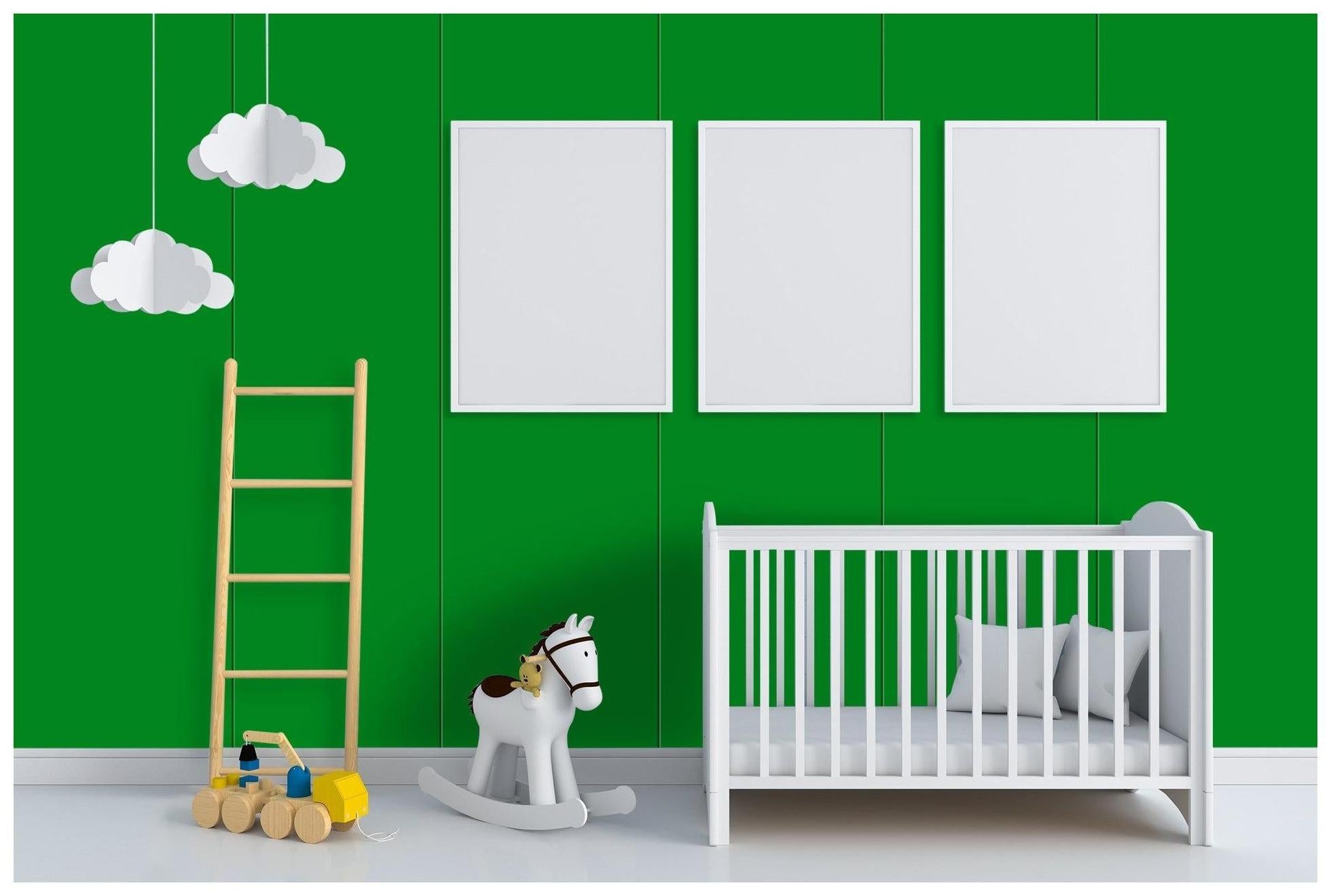 Cascade Green Plain Laminate 8x4 ft Suede 1 mm - 3571 SUD