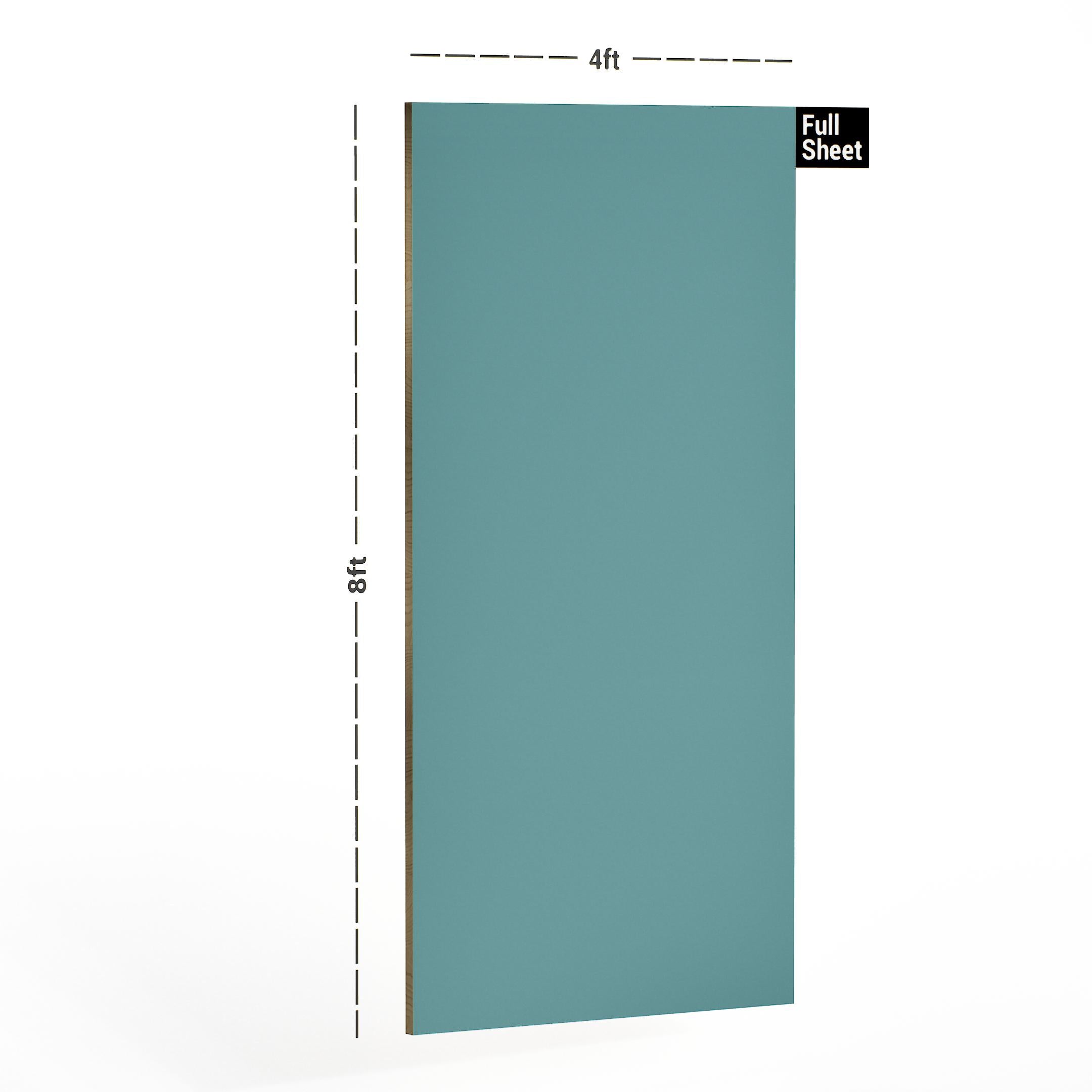 Serene Blue Plain Laminate 8x4 ft High Gloss 1 mm - 3575 SLG