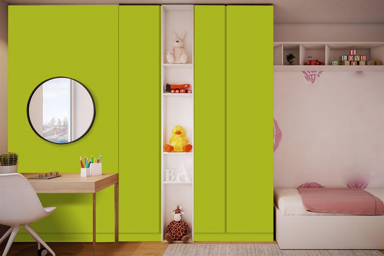 Fresh Green Plain Laminate 8x4 ft High Gloss 1 mm - 3580 NGL