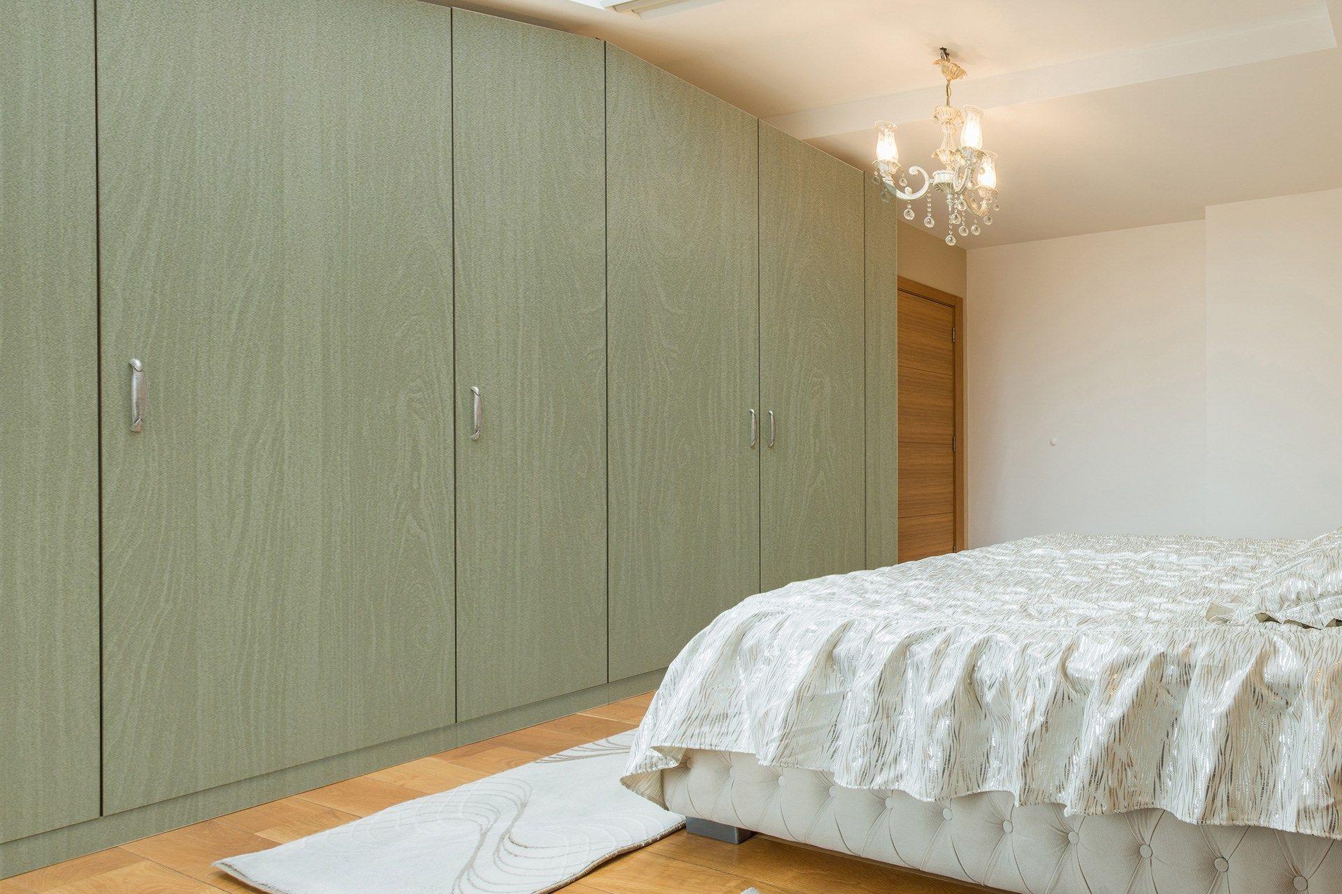 Newmika Lush Green 8x4 ft Texture wood laminates Grey 3582_PWD