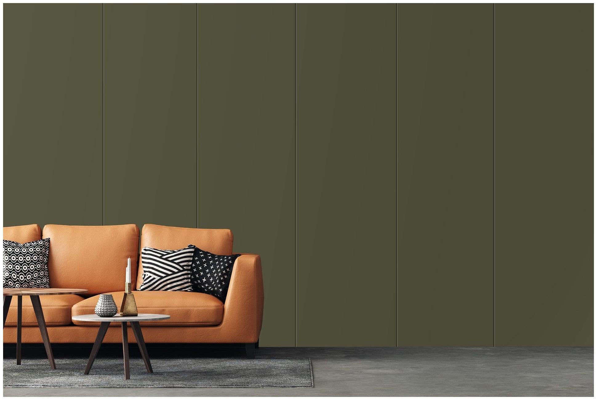 Lush Green Plain Laminate 8x4 ft Suede 1 mm - 3582 SUD