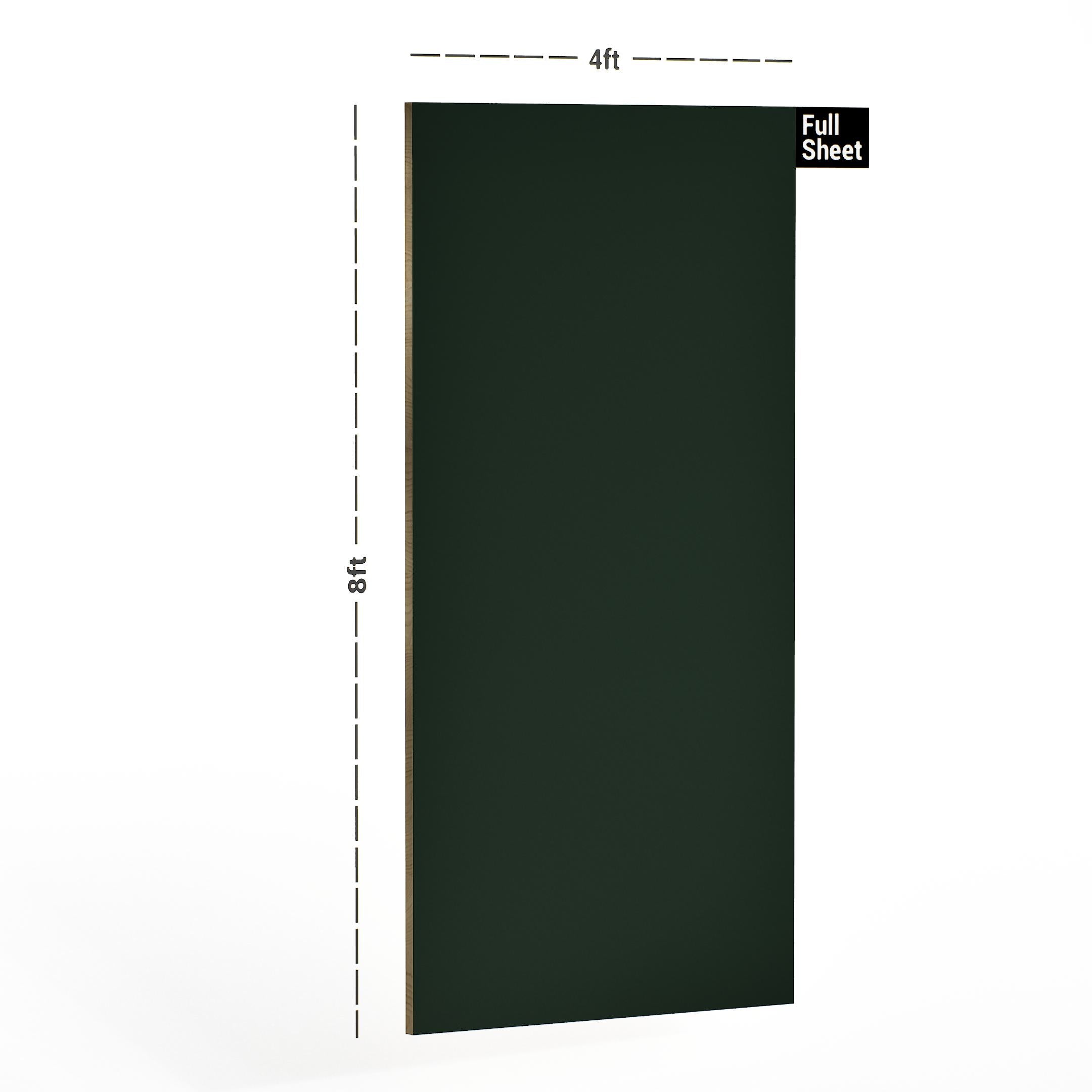 Verde Plain Laminate 8x4 ft Suede 1 mm - 3585 SUD