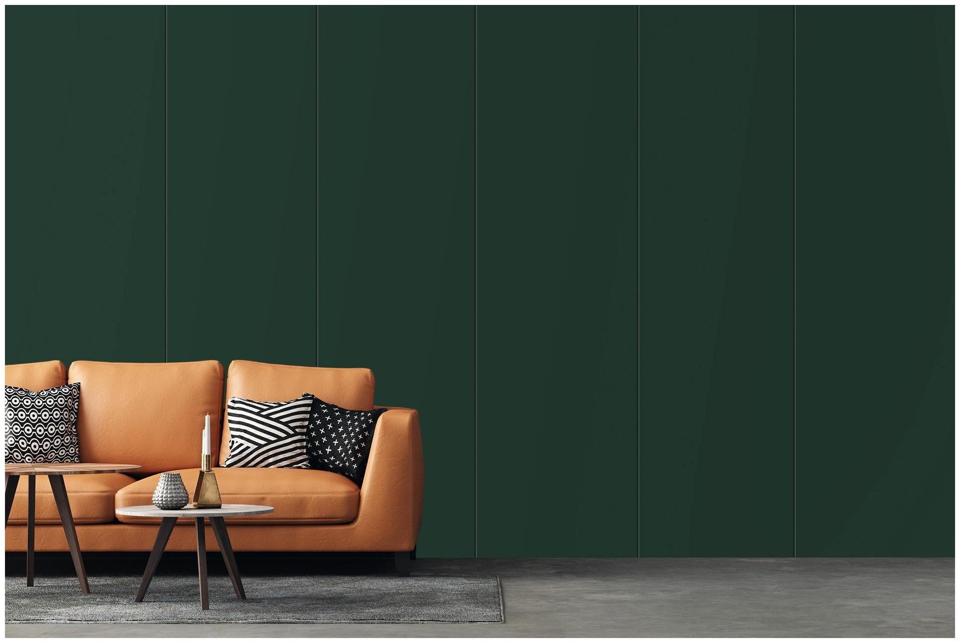 Verde Plain Laminate 8x4 ft Suede 1 mm - 3585 SUD
