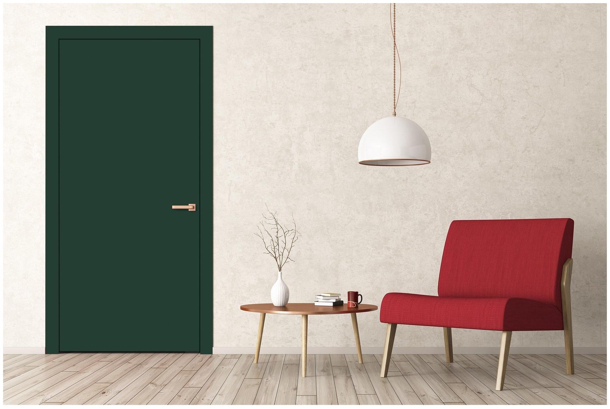Verde Plain Laminate 8x4 ft Suede 1 mm - 3585 SUD