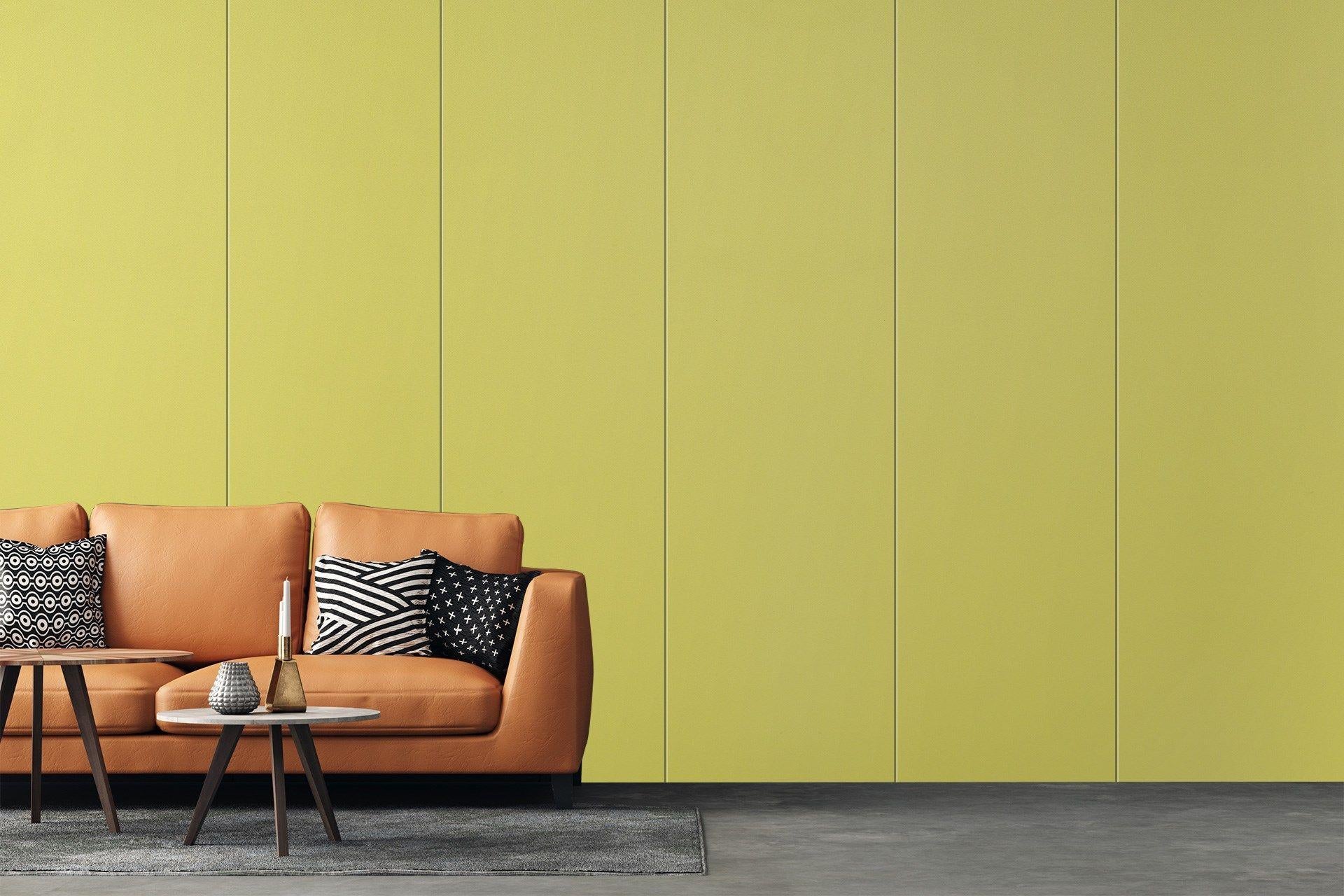 Lemon Peel Plain Laminate 8x4 ft Suede 1 mm - 3603 SUD