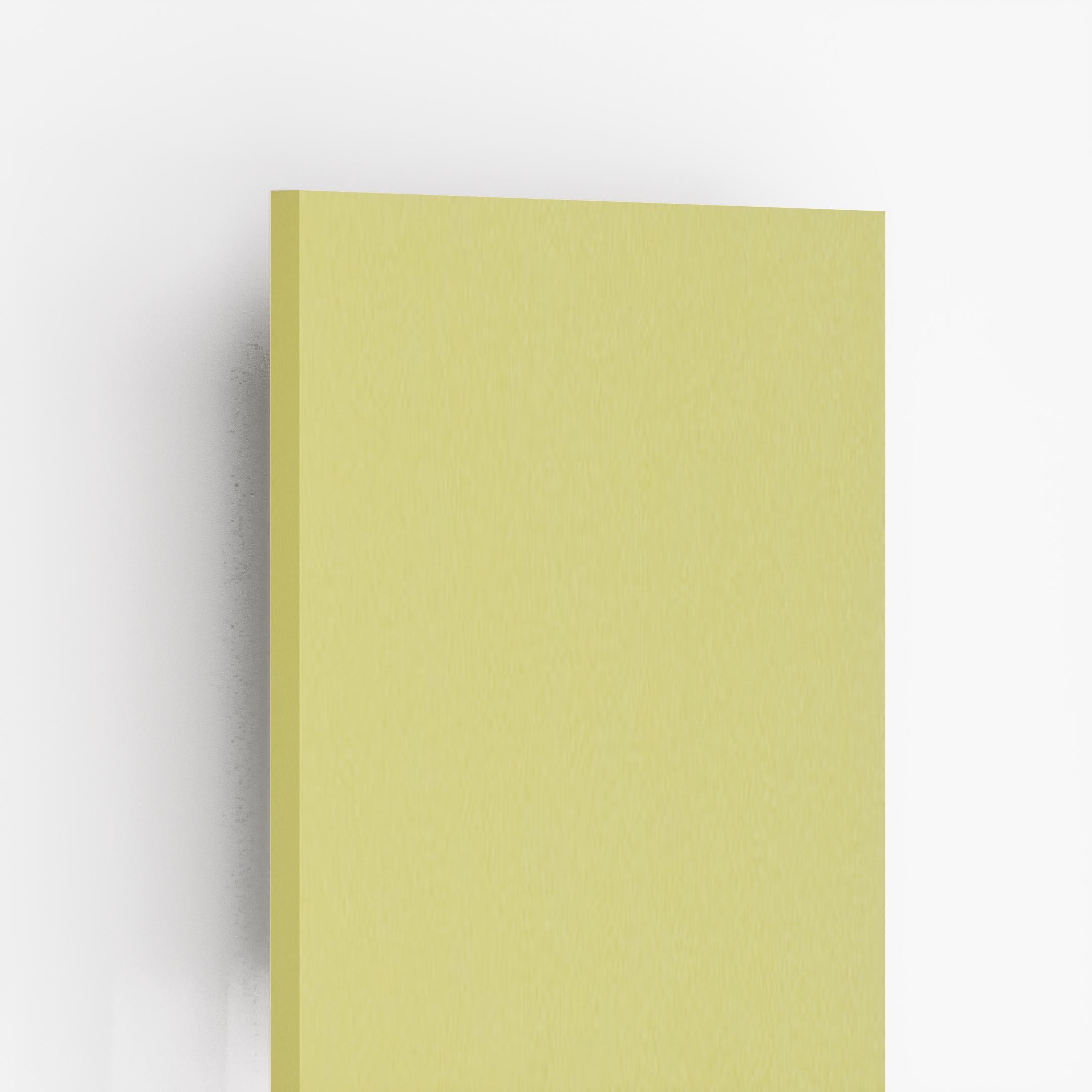 Lemon Peel Plain Laminate 8x4 ft Suede 1 mm - 3603 SUD