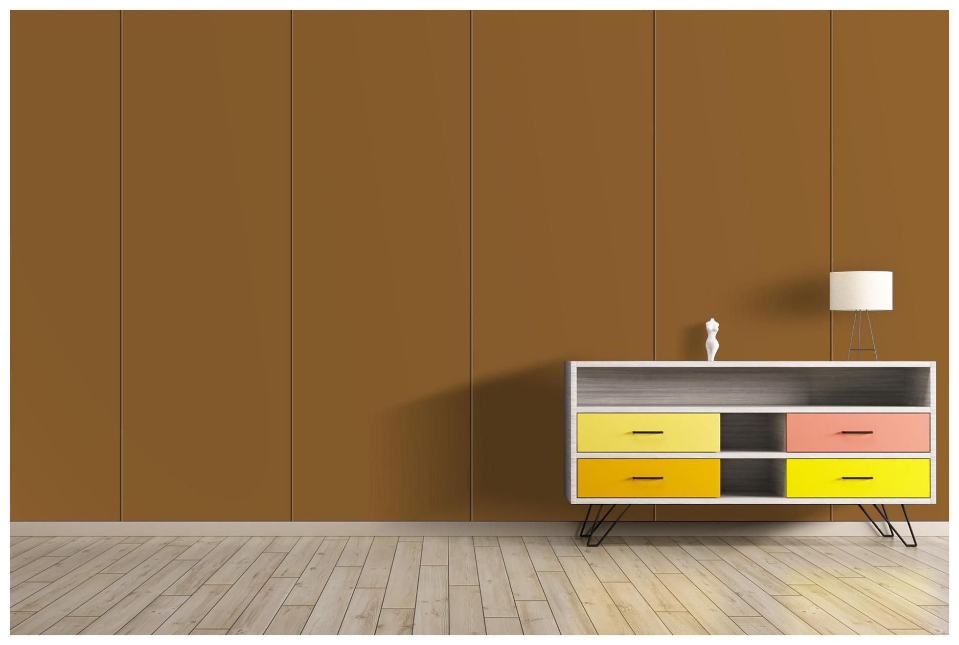 Tucson Gold Plain Laminate 8x4 ft Suede 1 mm - 3605 SUD