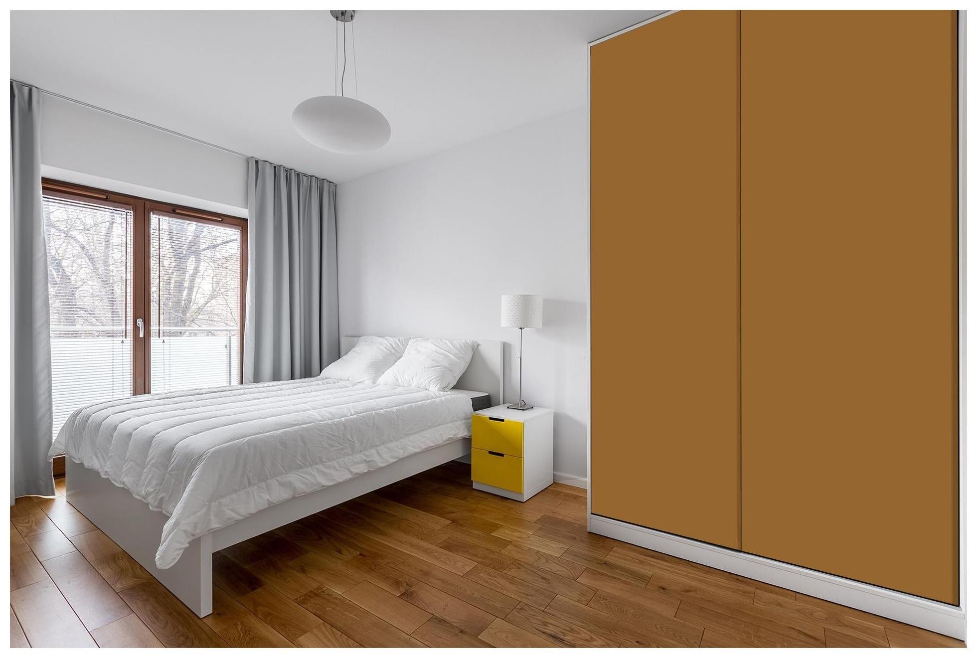 Tucson Gold Plain Laminate 8x4 ft Suede 1 mm - 3605 SUD