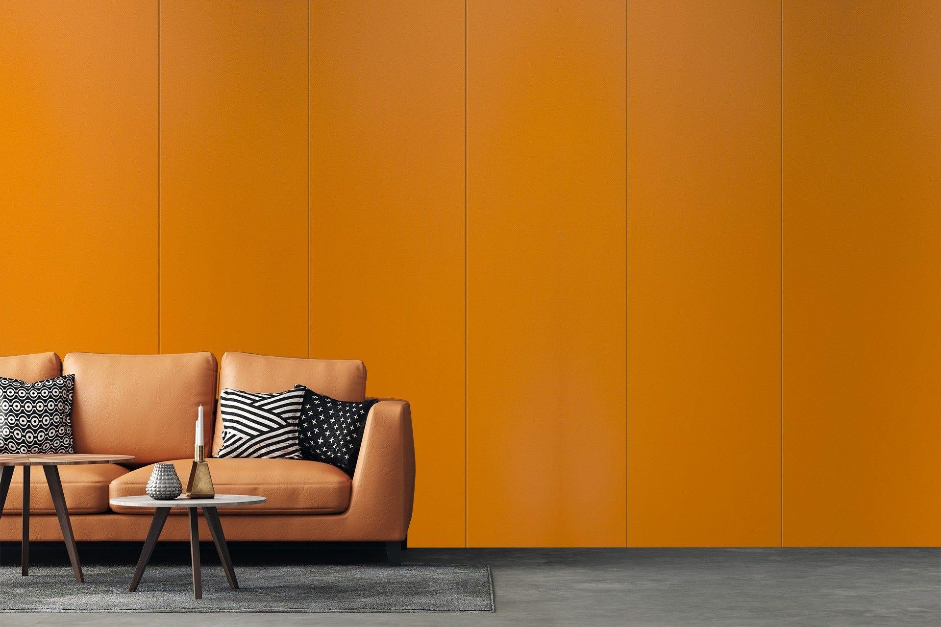 Citrus Plain Laminate 8x4 ft Suede 1 mm - 3615 SUD