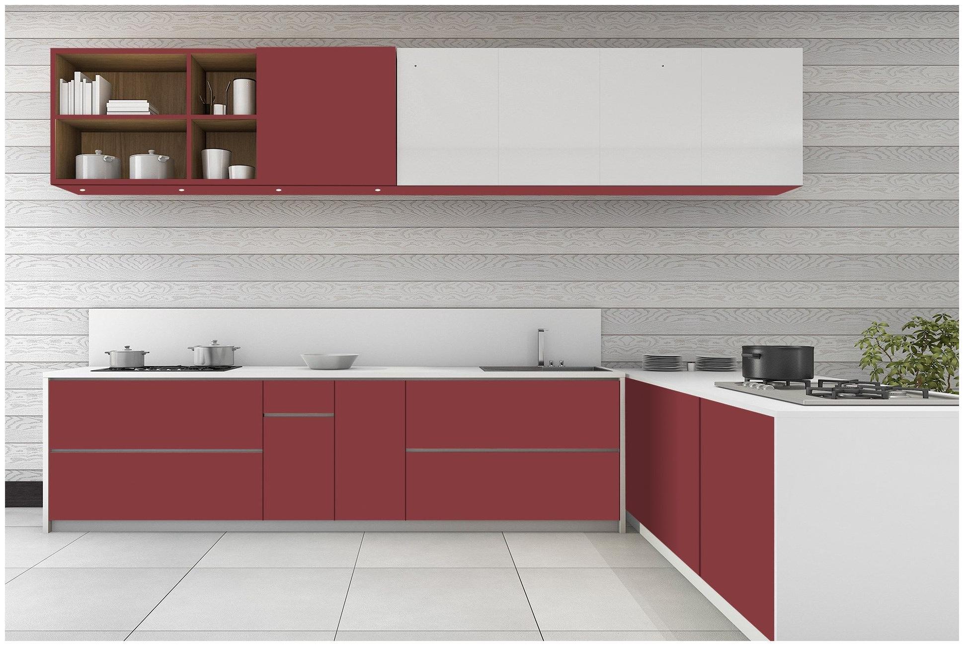 Coral Plain Laminate 8x4 ft Suede 1 mm - 3621 SUD