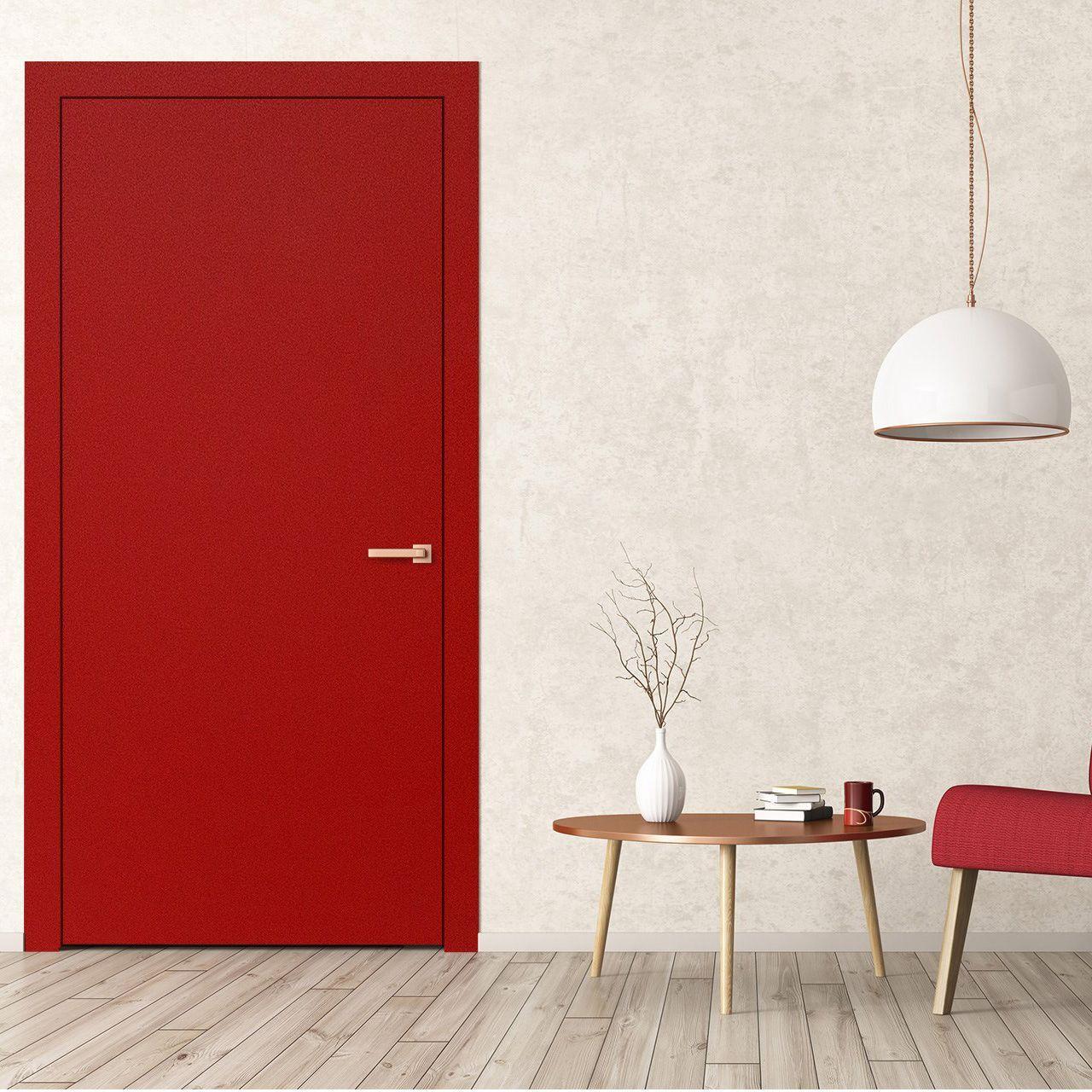 Red Flame Plain Laminate 8x4 ft Super Matte 1 mm - 3622 RSO