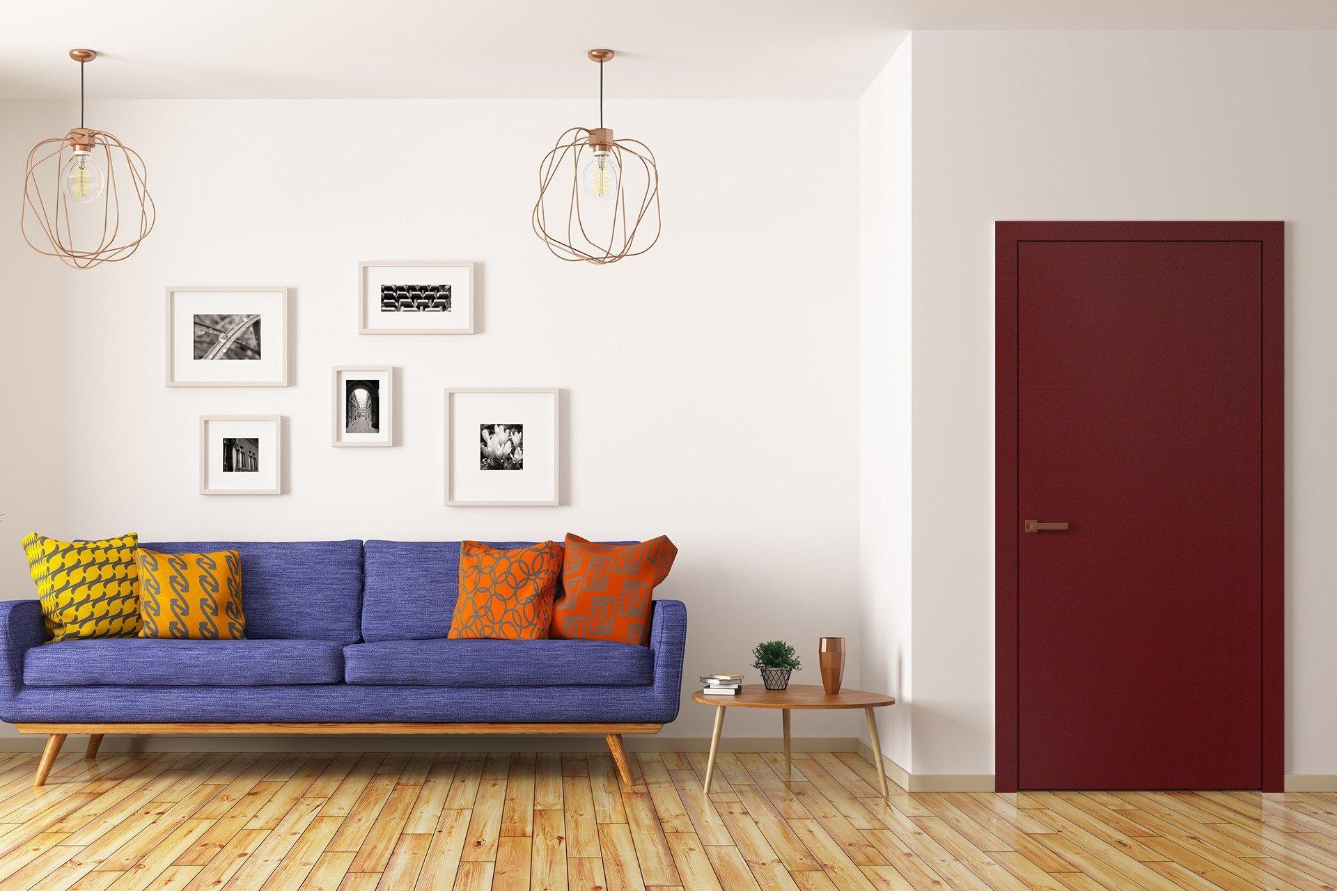 Popping Ruby Plain Laminate 8x4 ft High Gloss 1 mm - 3623 SMR