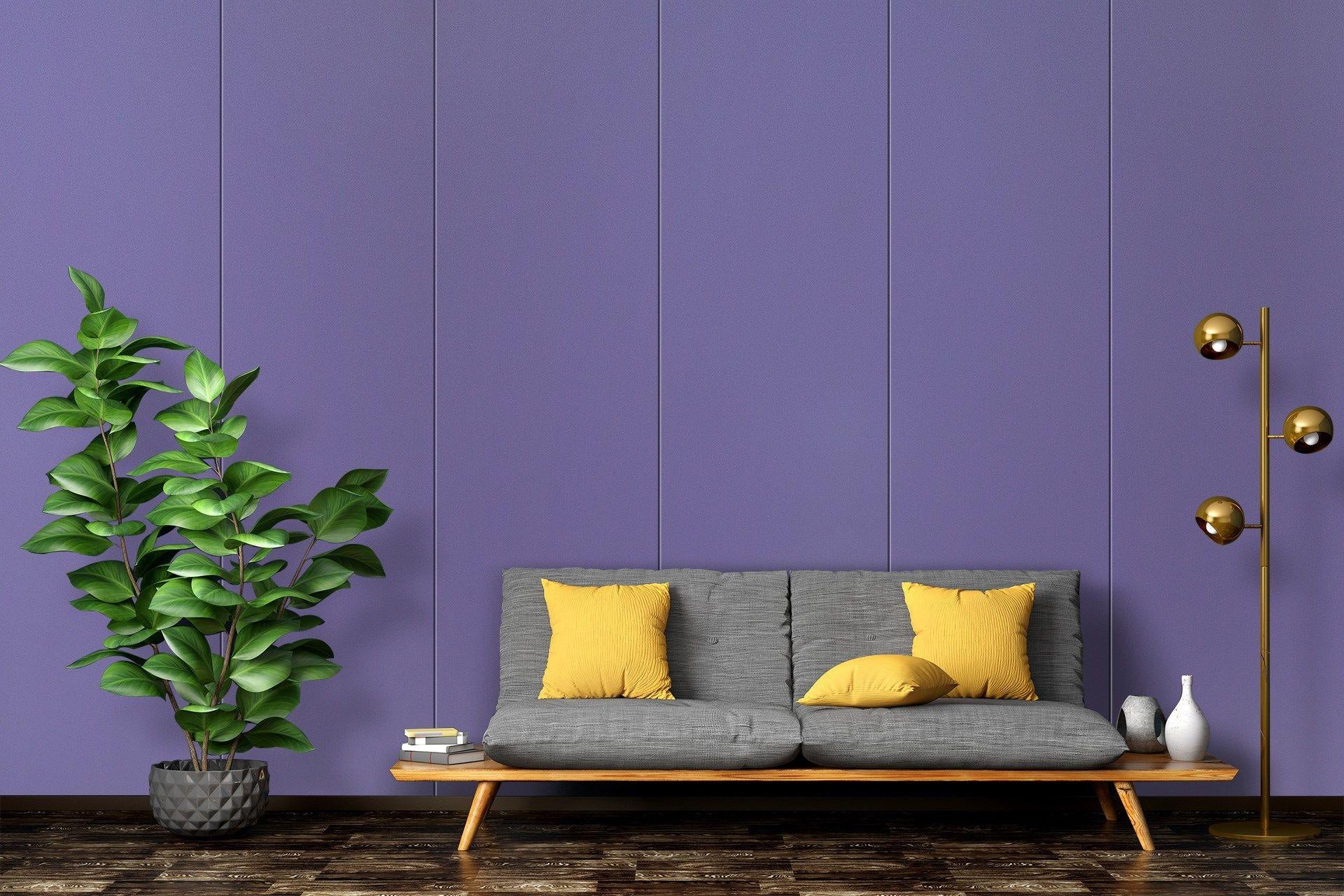Wild Lilac Plain Laminate 8x4 ft Suede 1 mm - 3633 SUD
