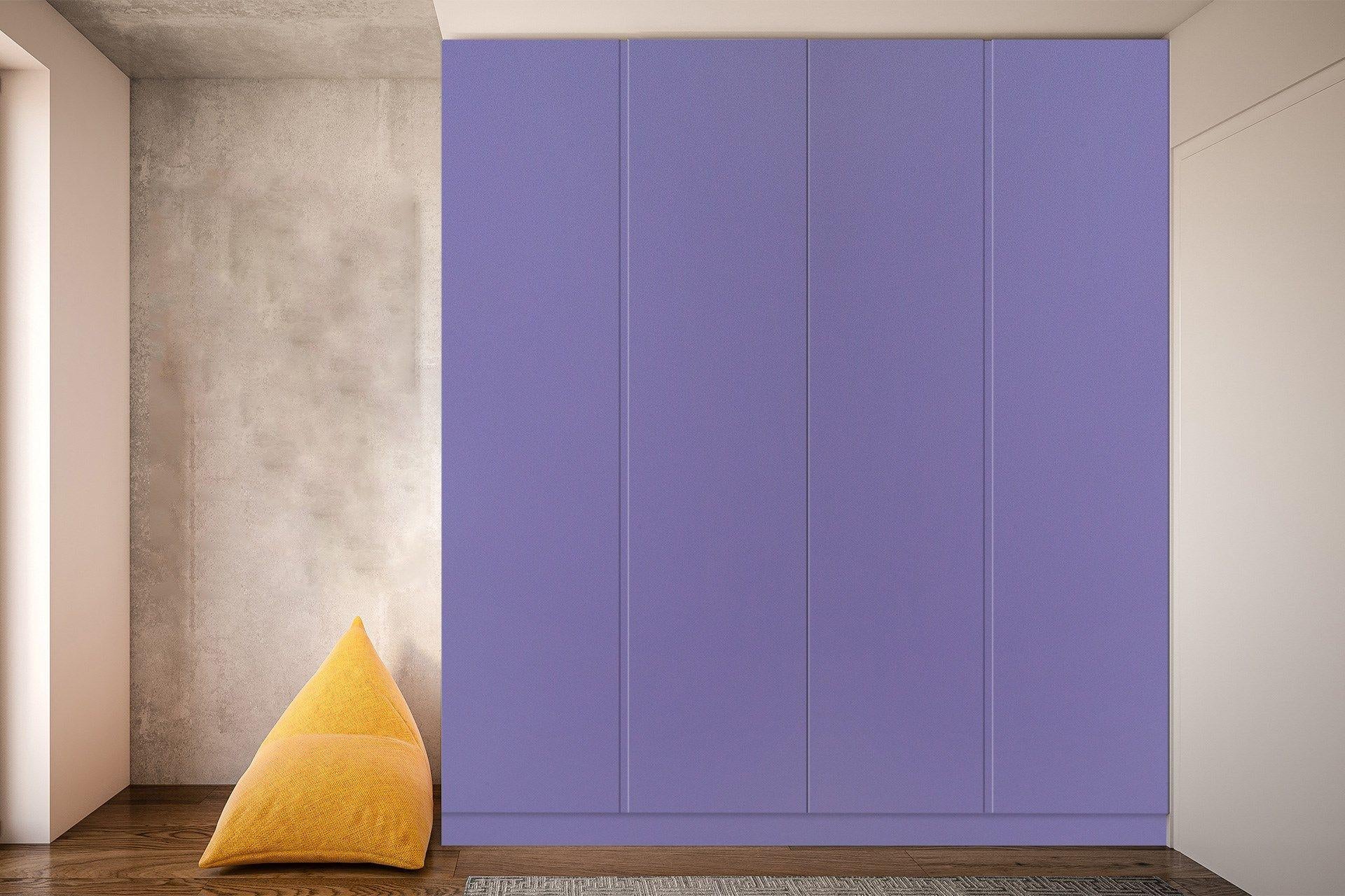 Wild Lilac Plain Laminate 8x4 ft Suede 1 mm - 3633 SUD