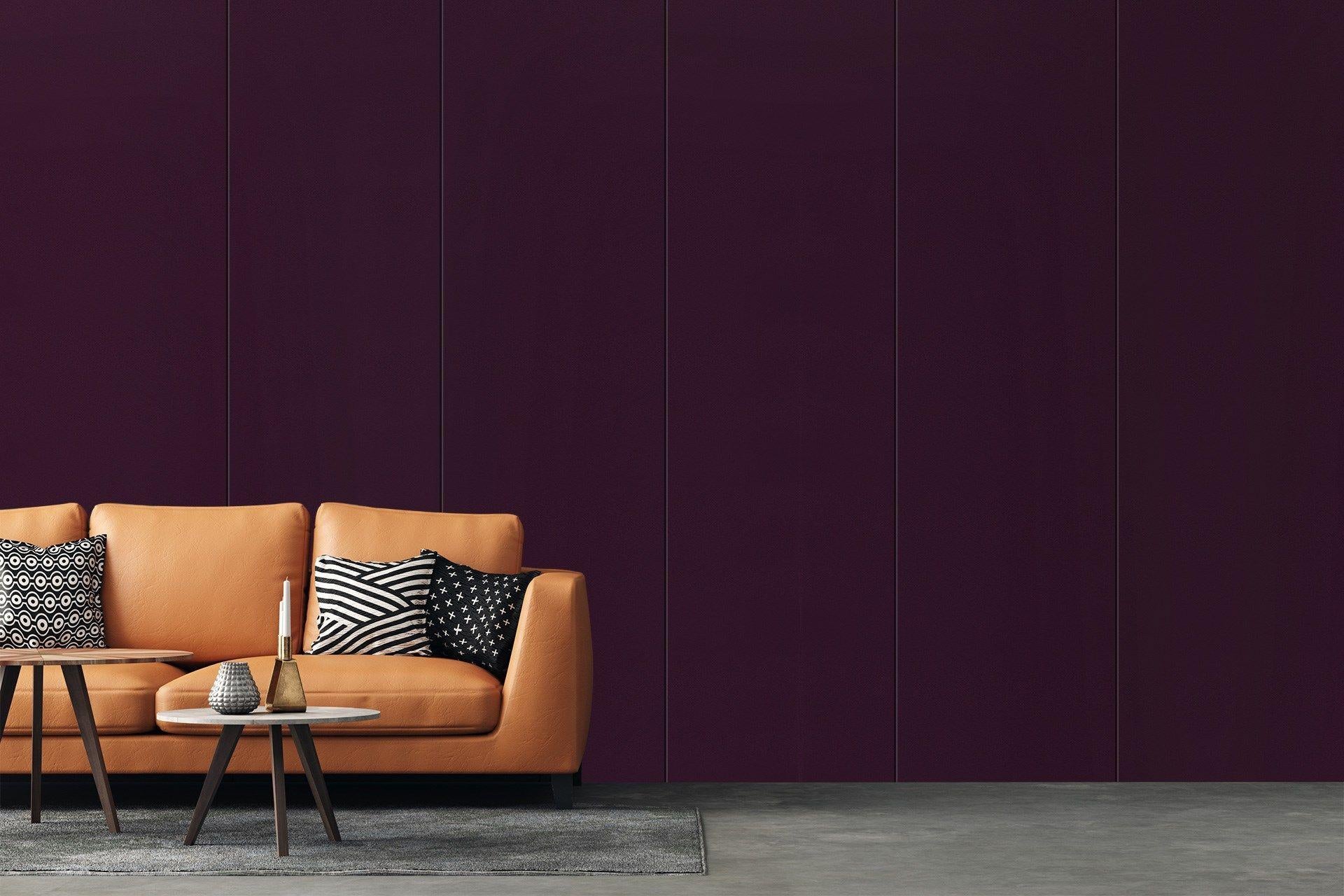 Black Current Plain Laminate 8x4 ft High Gloss 1 mm - 3634 NGL