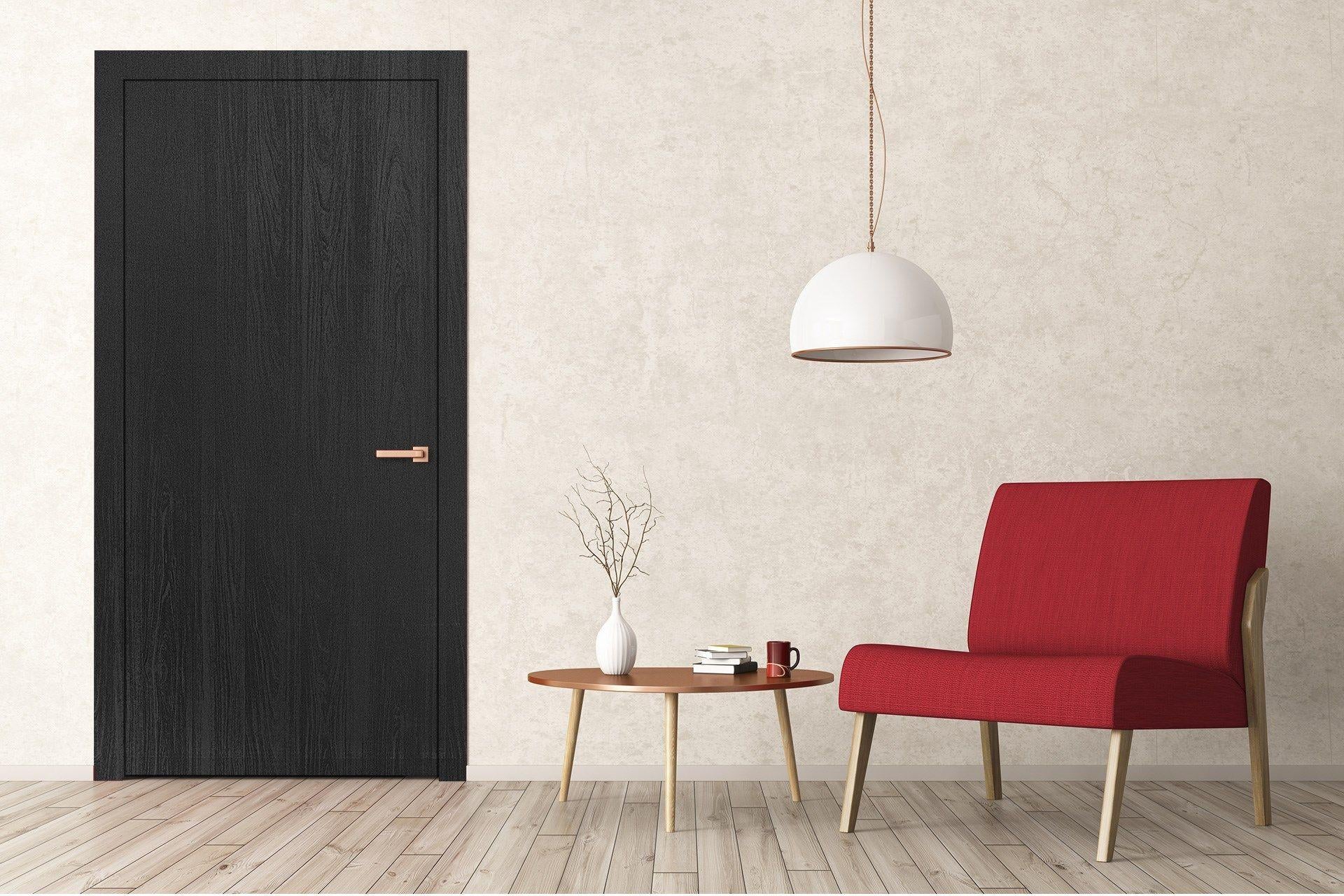 Black Wood Laminate 8x4 ft Texture 1 mm - 3646 PWD