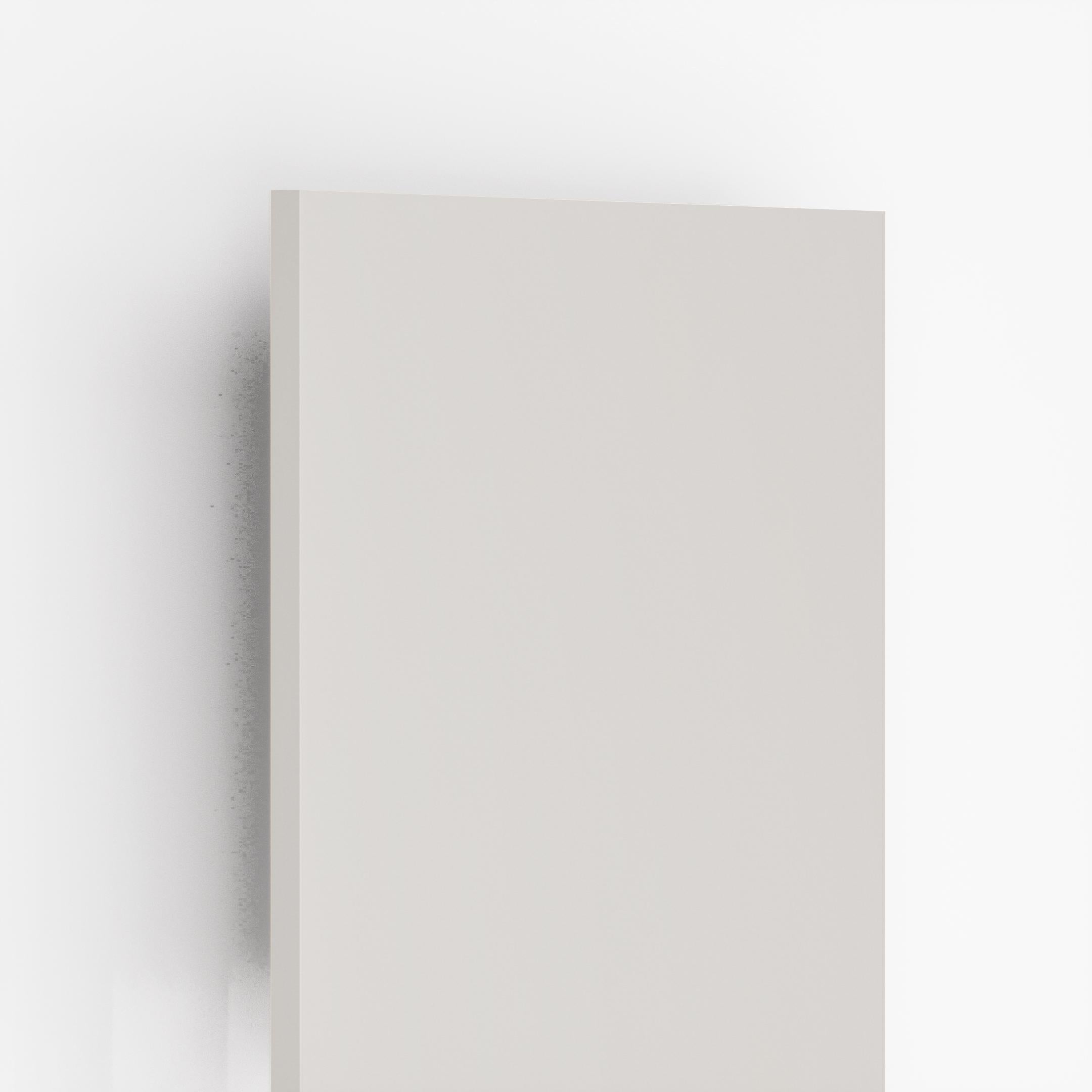 Off White Plain Laminate 8x4 ft High Gloss 1 mm - 3701 SLG