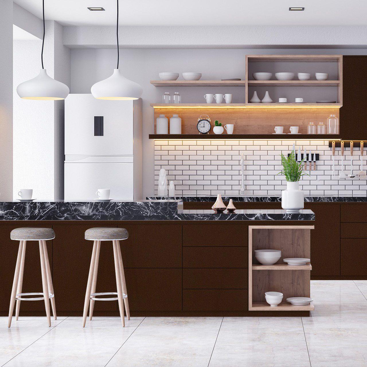 Beaver Plain Laminate 8x4 ft High Gloss 1 mm - 3711 SMR