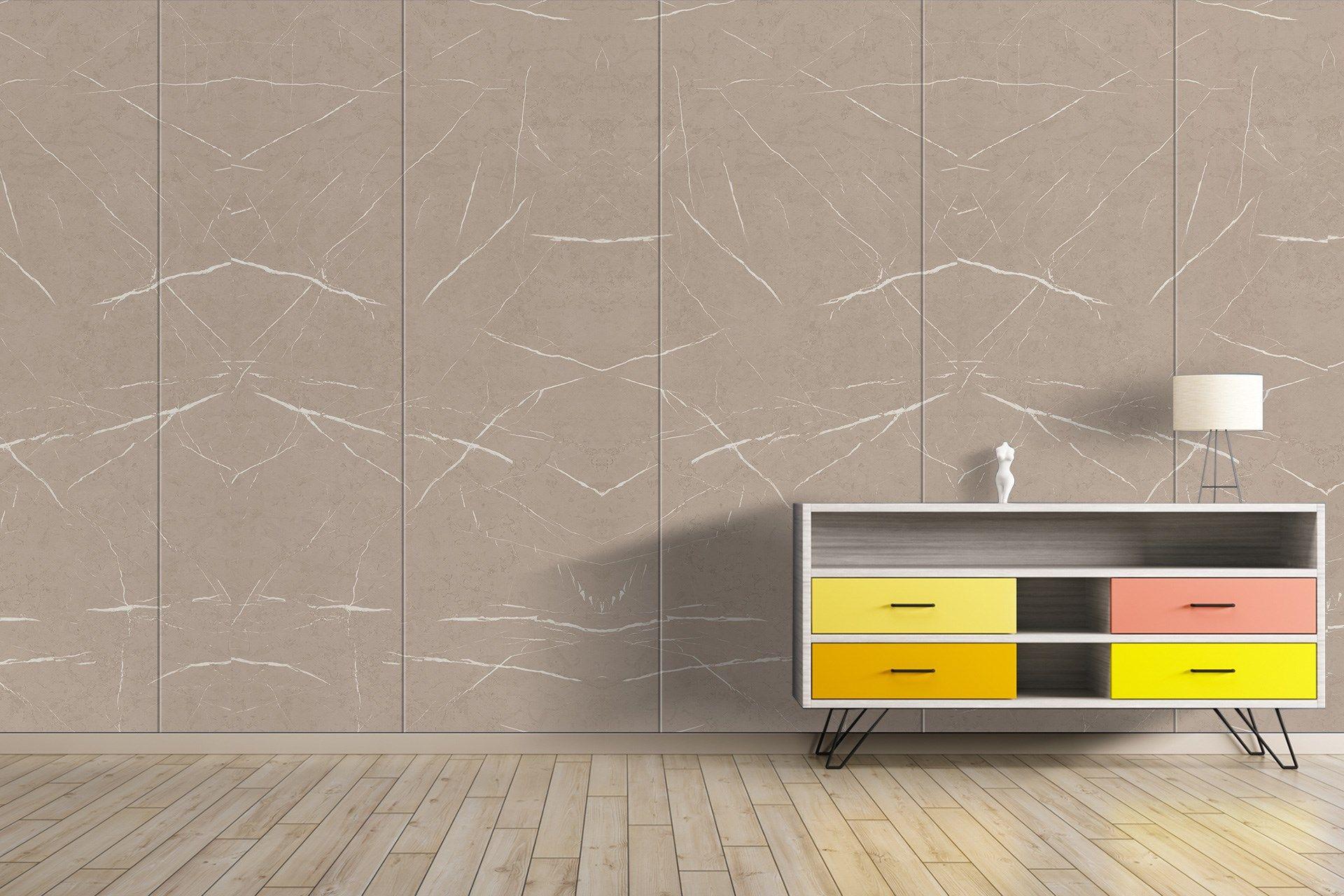 Pietra-Balsam Brow Marble & Stone Laminate 8x4 ft Super Matte 1 mm - 3742 RSO