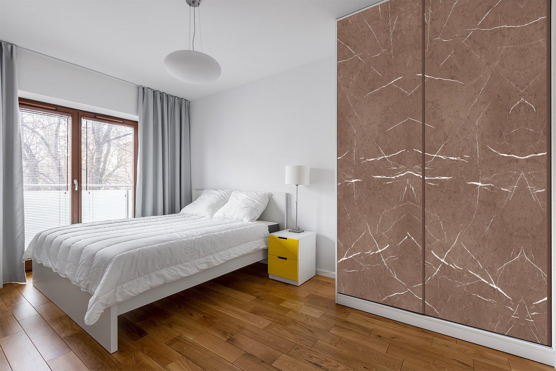 Pietra-Millet Brown Marble & Stone Laminate 8x4 ft Super Matte 1 mm - 3743 RSO