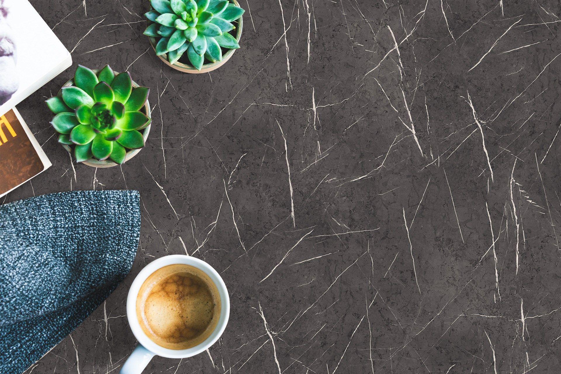 Pietra-Cave Grey Marble & Stone Laminate 8x4 ft Texture 1 mm - 3744 ROK